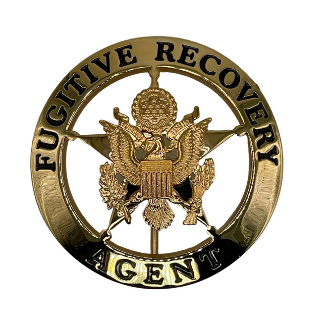 US Fugitive Recovery Agent Badge