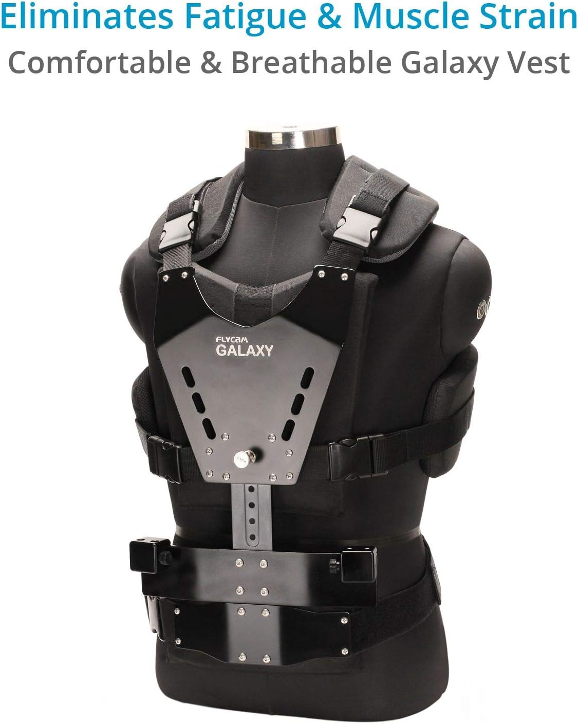 Flycam Galaxy Arm & Vest with Redking Video Camera Stabilizer. Payload up to 7kg/15.4lb. (FLCM-GLXY-RK)