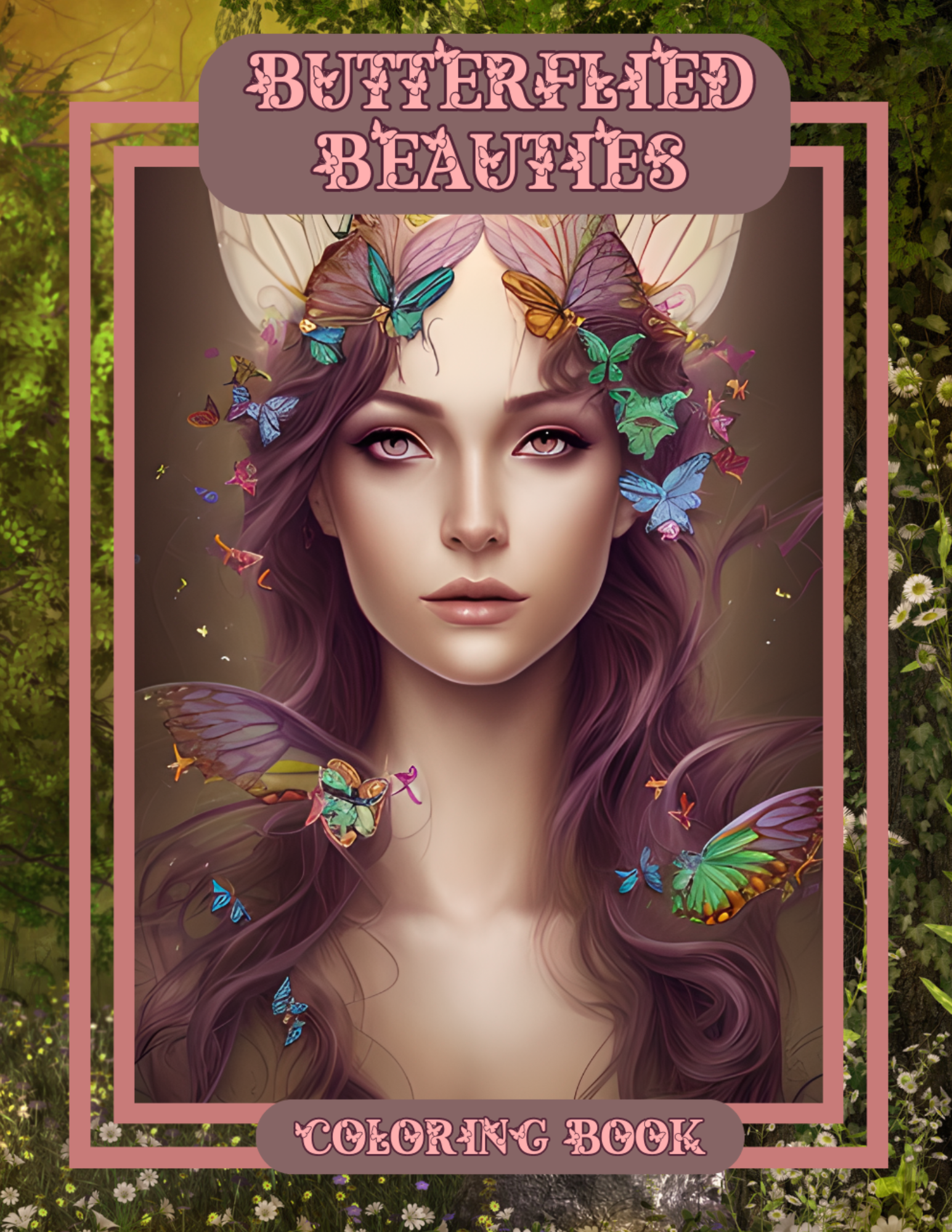Butterflied Beauties Coloring Book