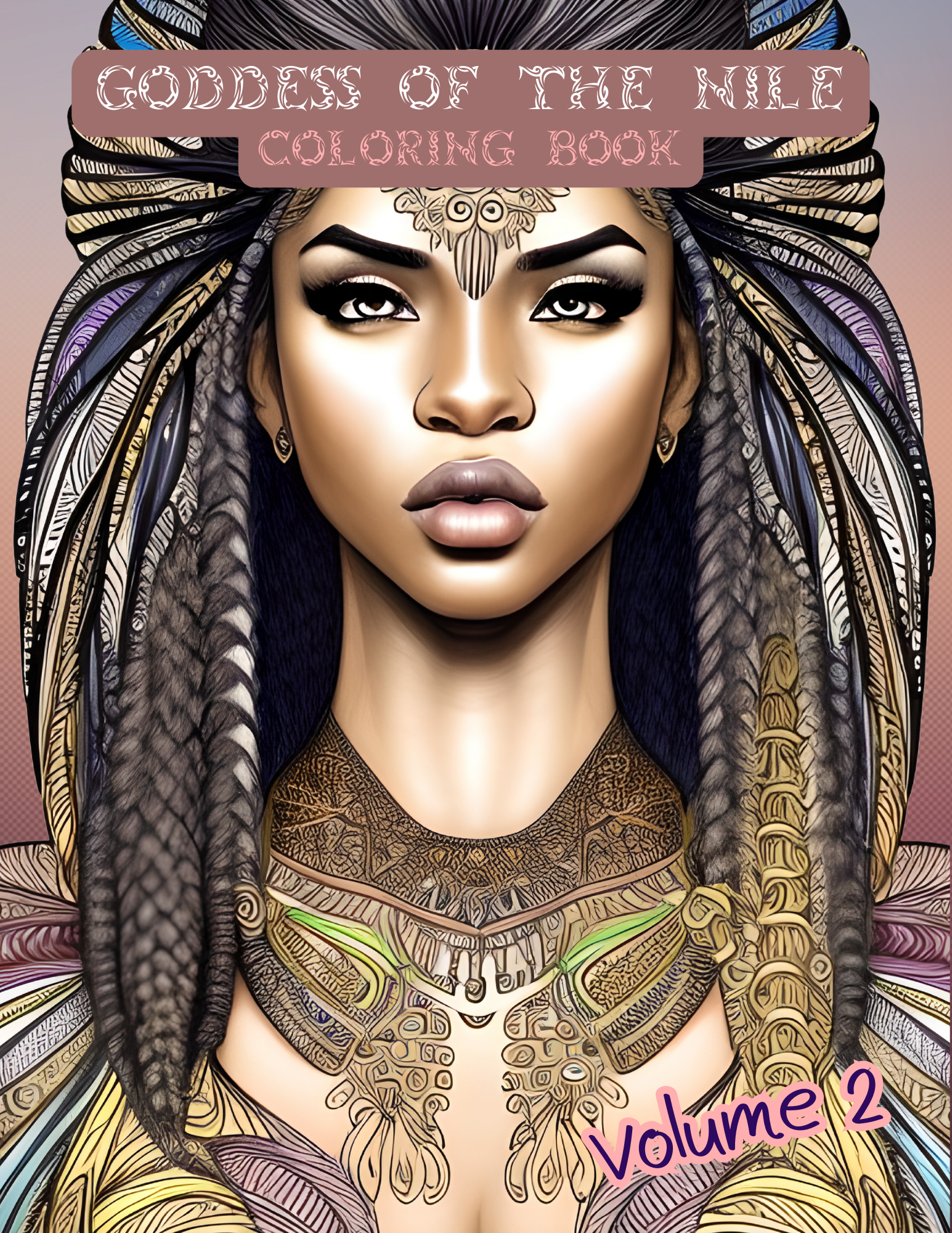 Goddess Of The Nile Coloring Book Volume 2