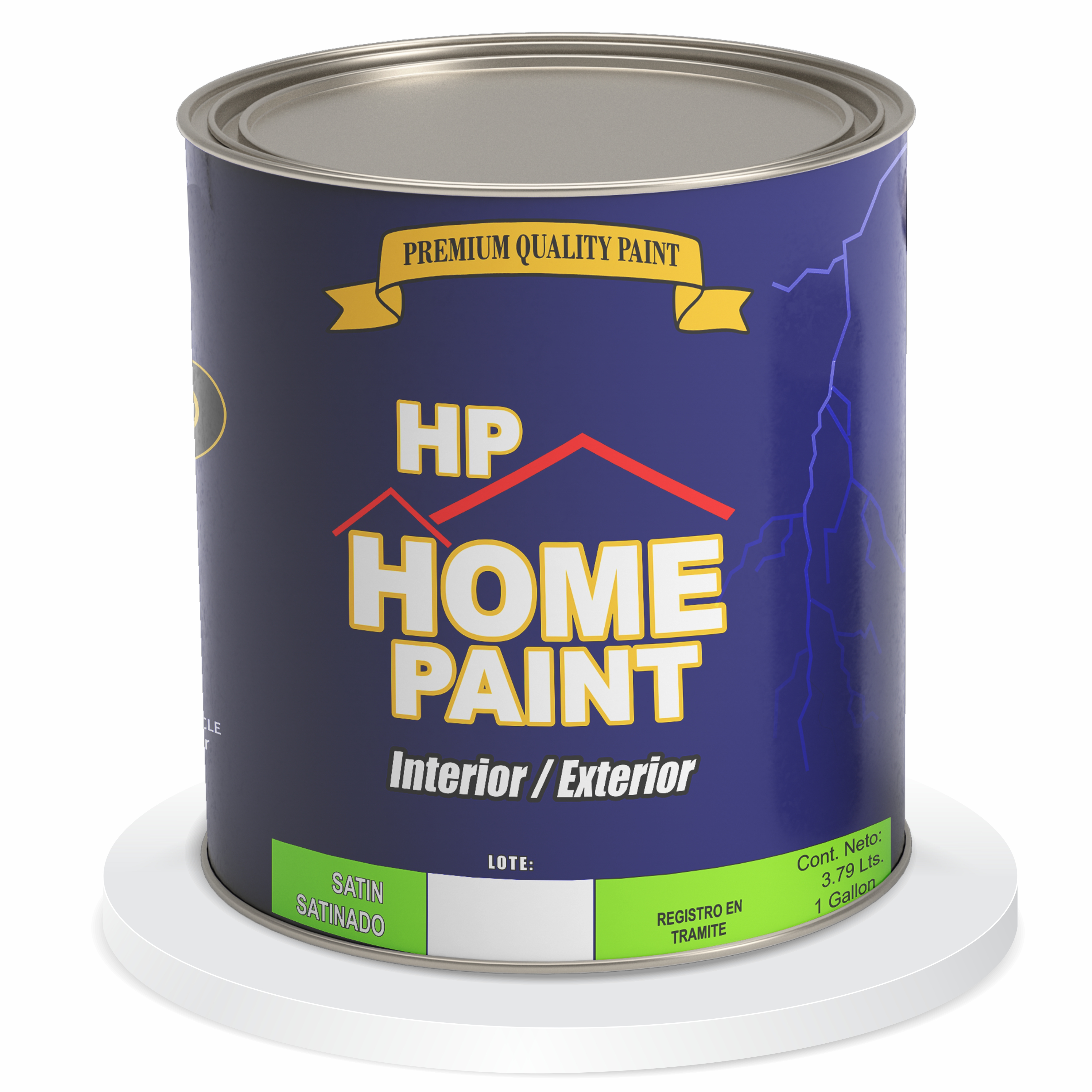 Home Black Pintura blanca