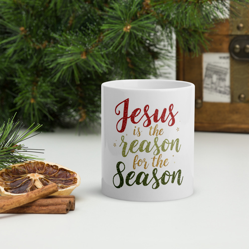 “Jesus Is the Reason For the Season” Ceramic Mug