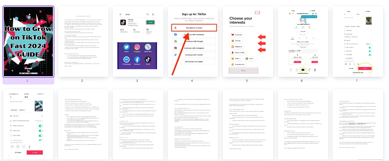 How to Grow on TikTok Fast  - Guide