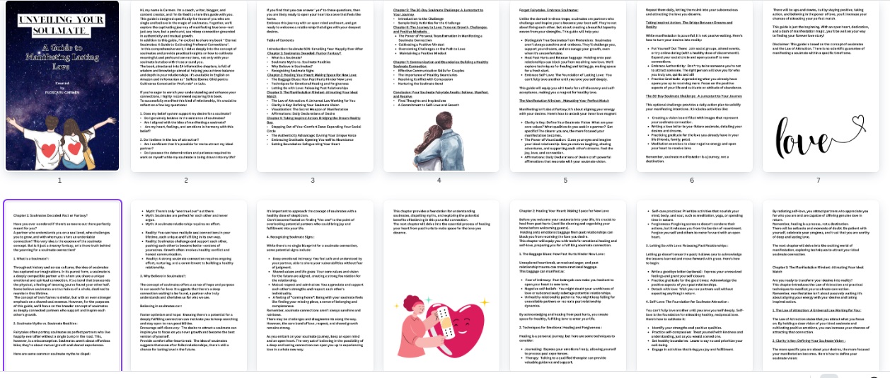 Unveiling your soulmate - A guide to manifesting lasting love