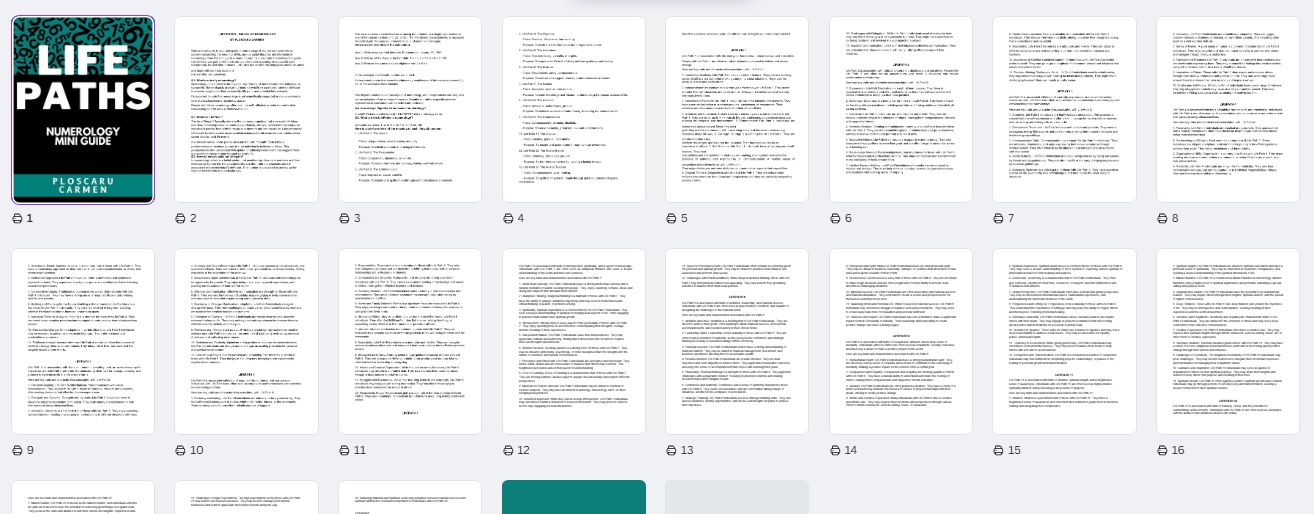 Life Paths - numerology guide