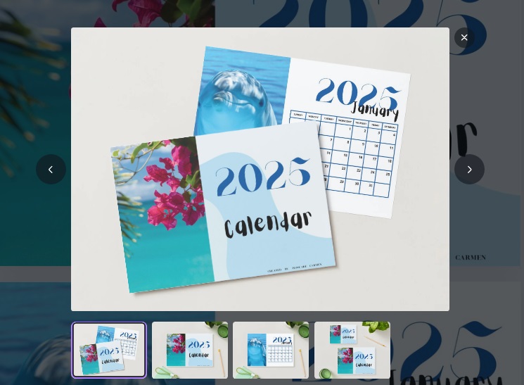 Blue Ocean Calendar 2025