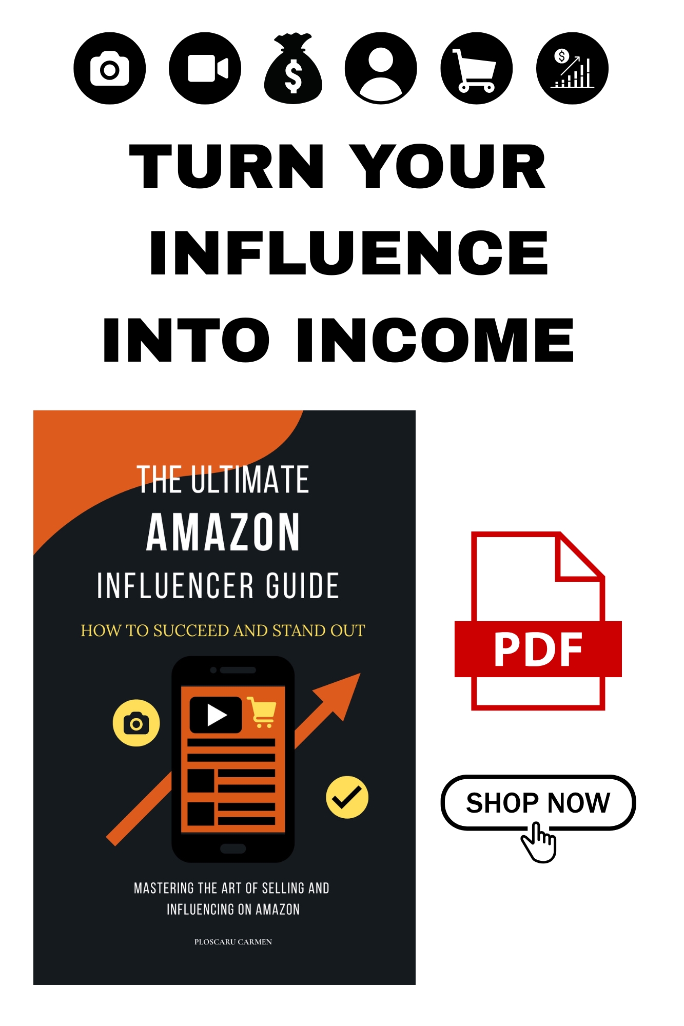 The Ultimate Amazon Influencer Guide: How to Succeed and Stand Out: Mastering the Art of Selling and Influencing on Amazon