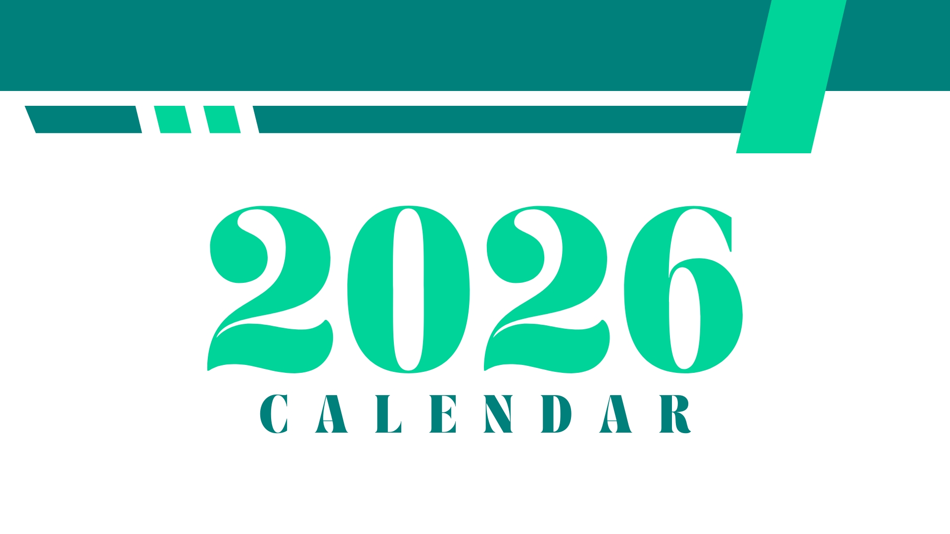 Minimalist Calendar 2026