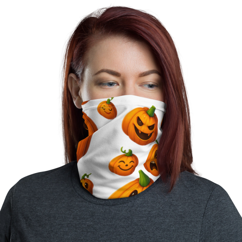Halloween Pumpkins All-Over Print Neck Gaiter