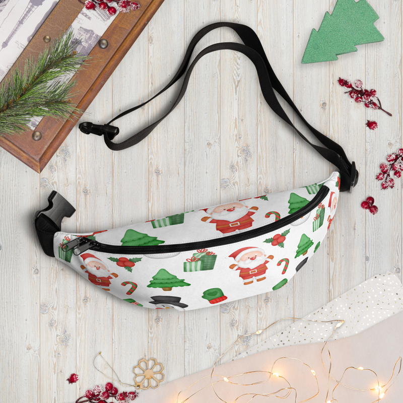 Christmas  print Fanny Pack - unisex