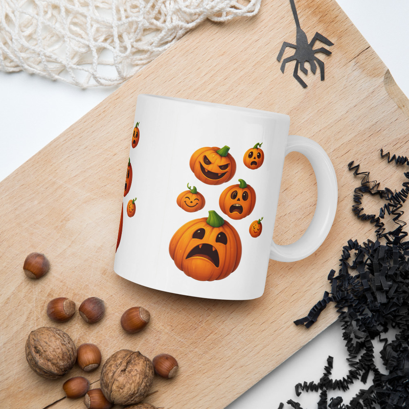 Halloween Pumpkins Ceramic Mug