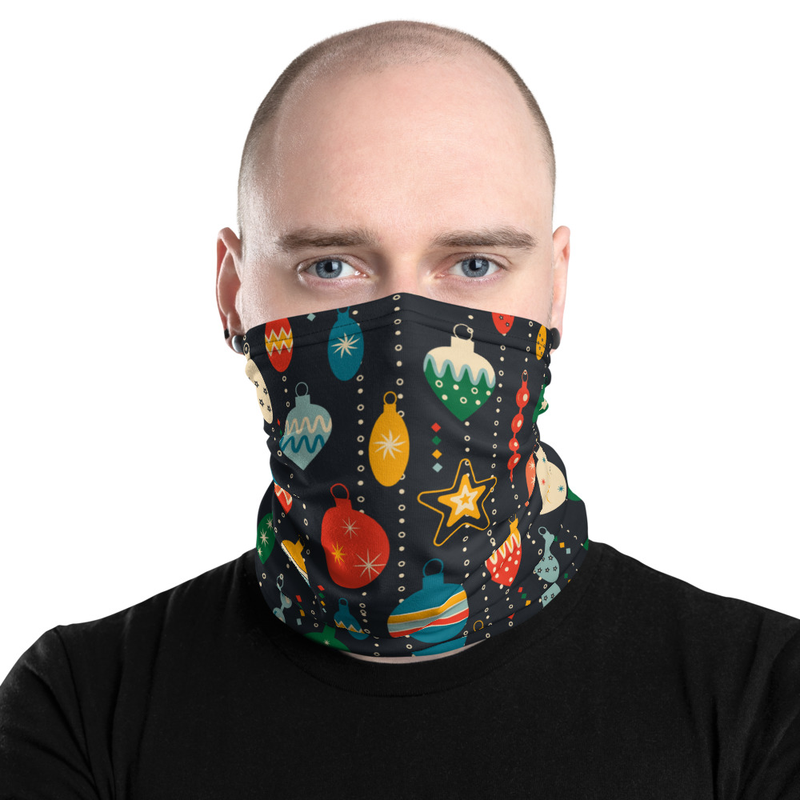 Retro Christmas Neck Gaiter (Unisex)