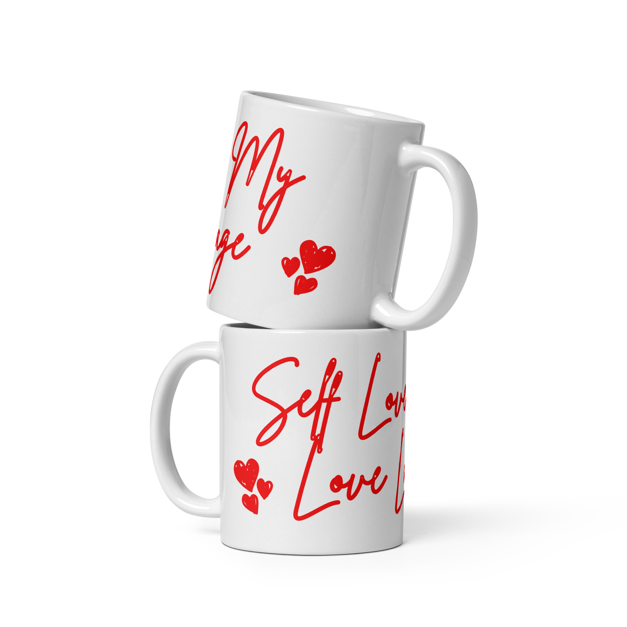 Self-Love Ceramic Mug – “Self Love Is My Love Language” 