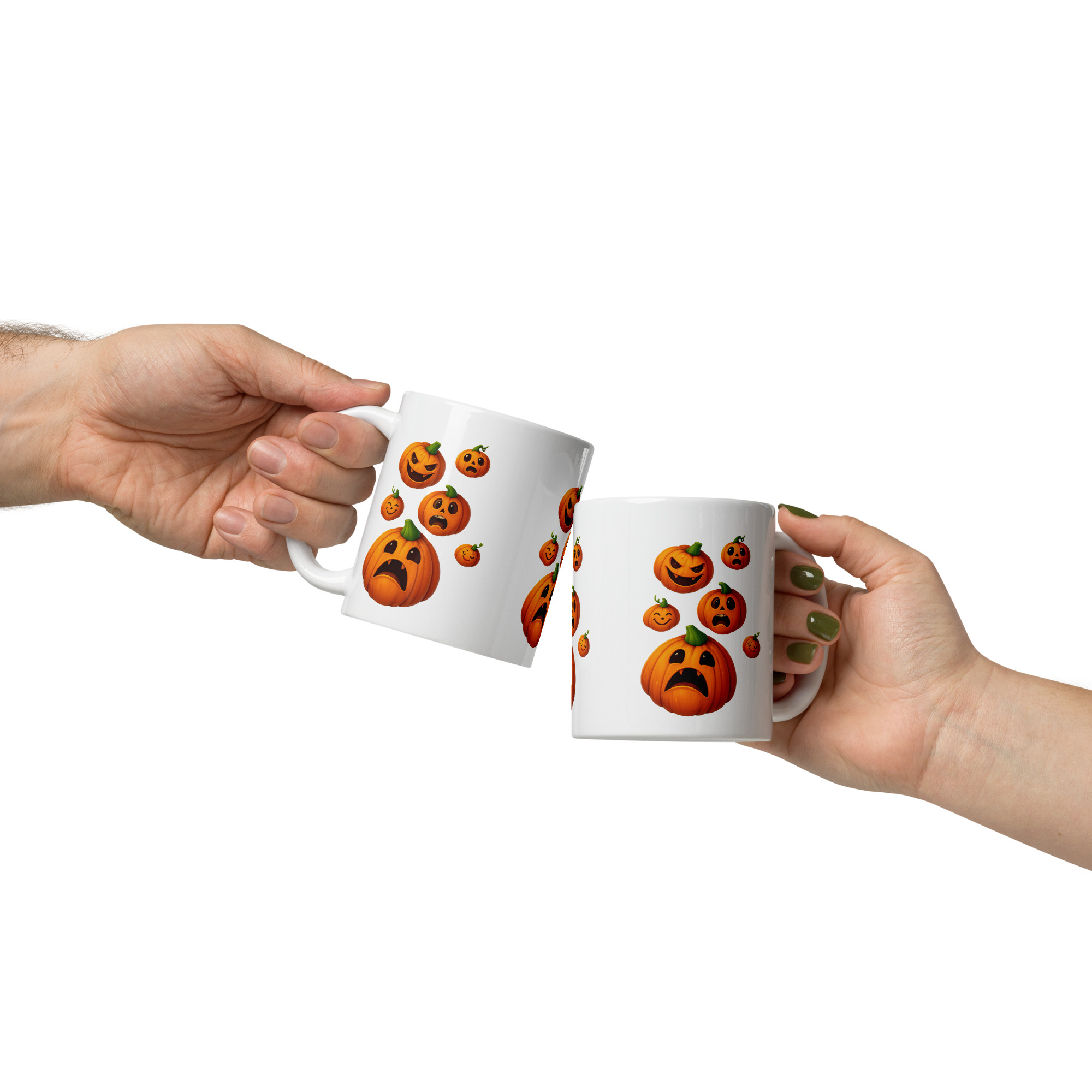 Halloween Pumpkins Ceramic Mug