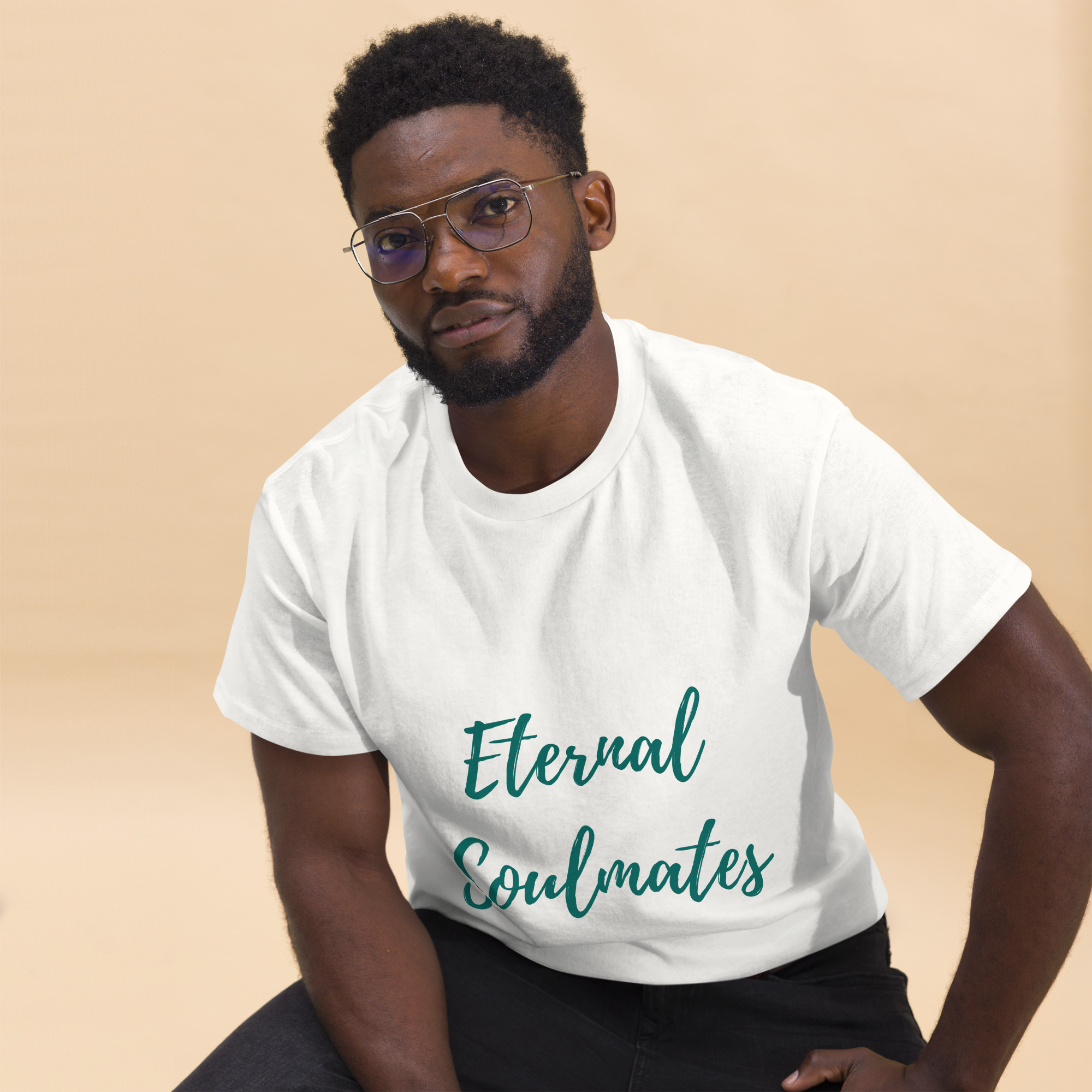 Eternal Soulmates – Unisex Short Sleeve T-Shirt (White)
