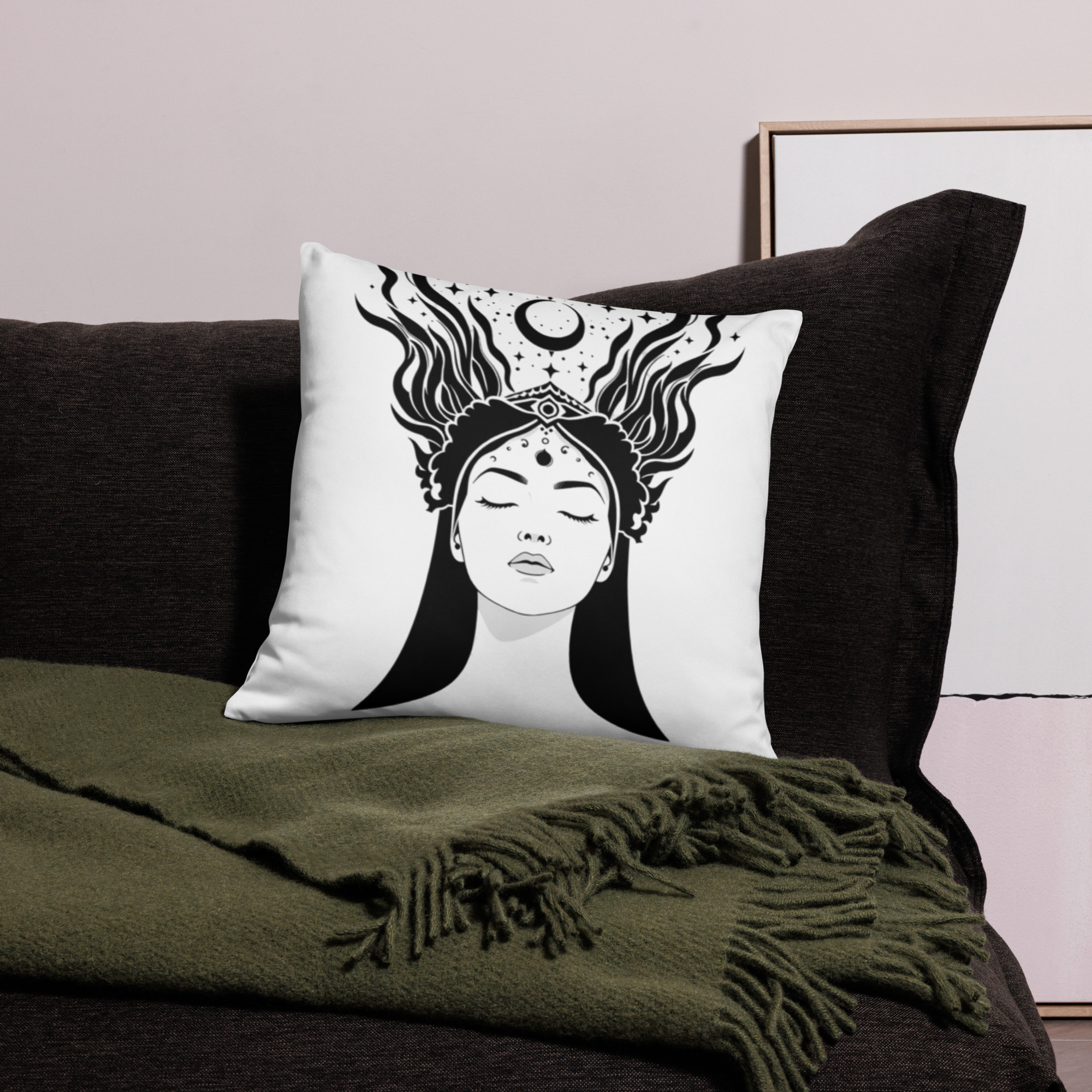 Divine Feminine Pillow Case – Energy Remembers What Words Forget