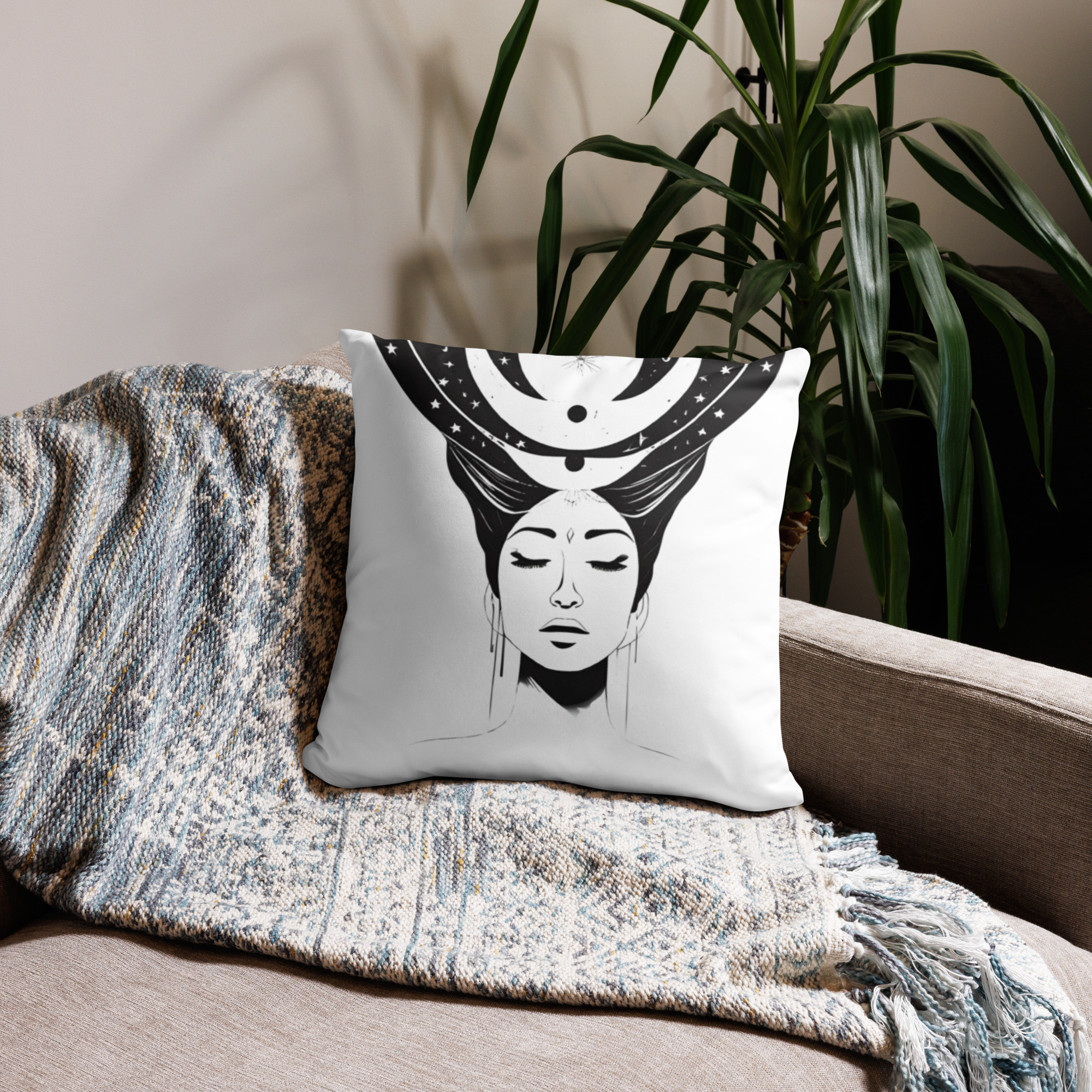 Divine Feminine Pillow Case – I Do Not Chase, I Align