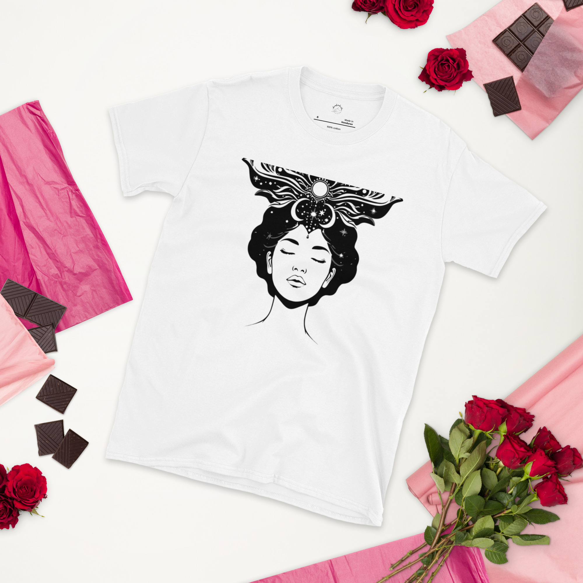 I Am the Calm Between Worlds – Divine Feminine Women’s T-Shirt