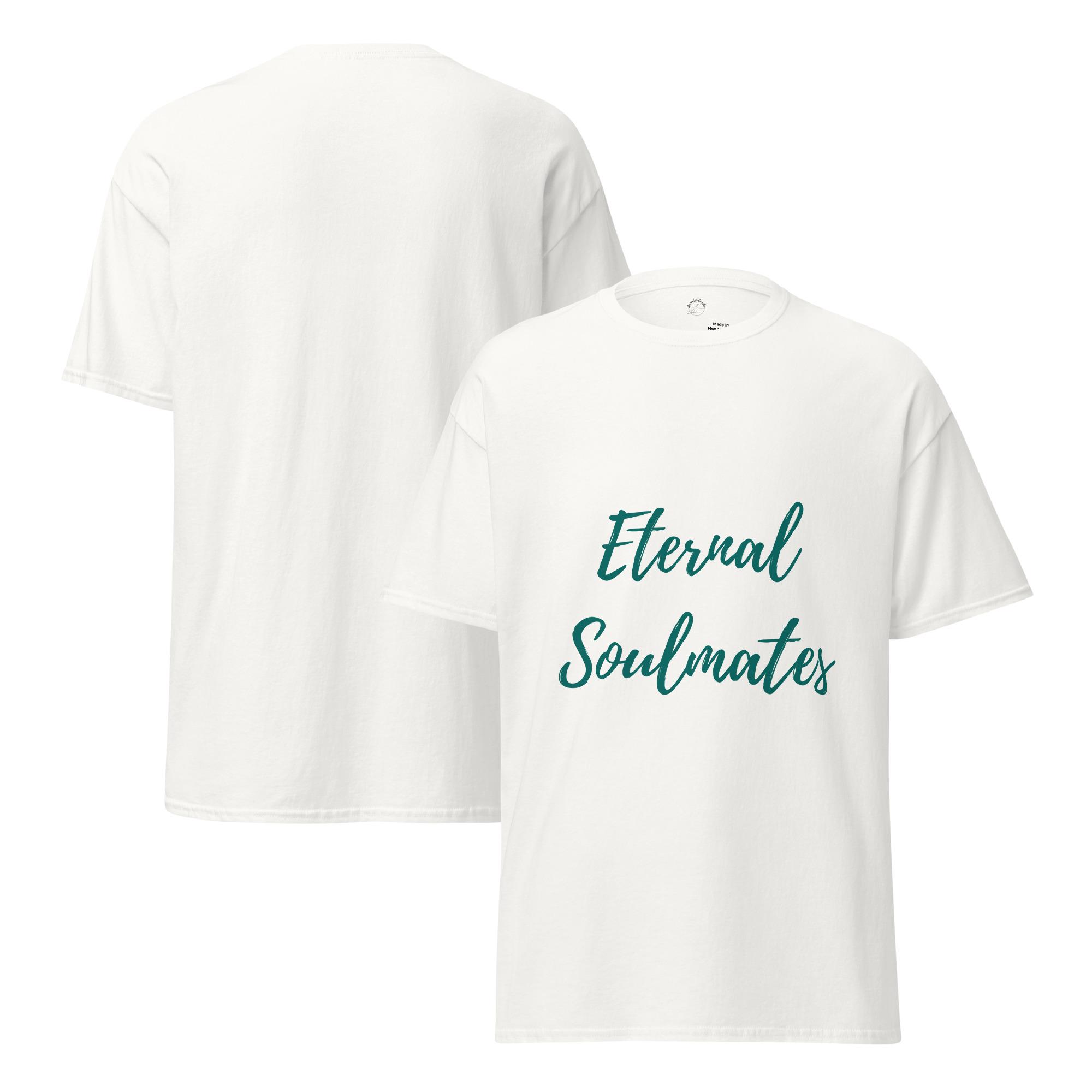 Eternal Soulmates – Unisex Short Sleeve T-Shirt (White)