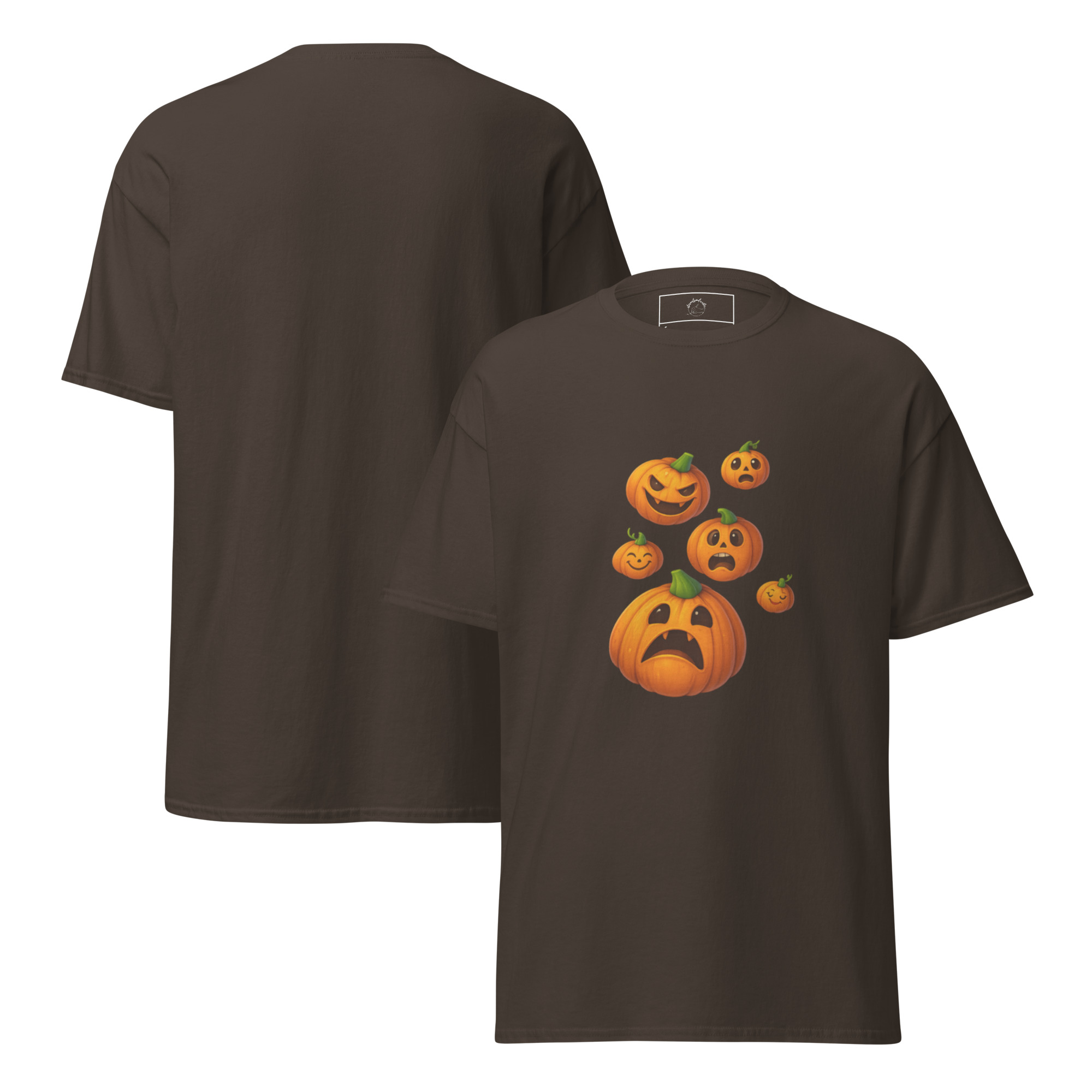  Men’s Pumpkin Halloween T-Shirt 