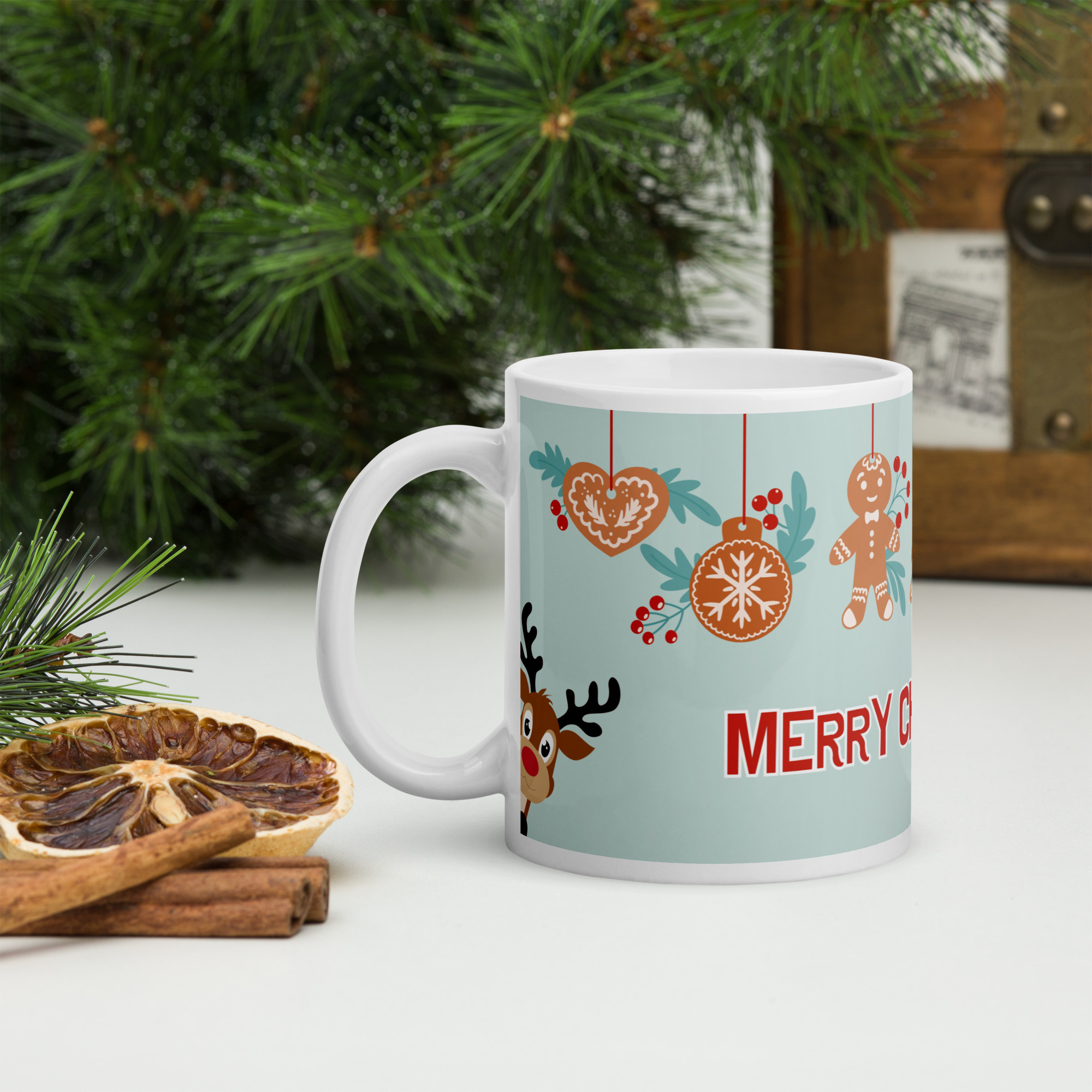  Gingerbread Christmas Mug