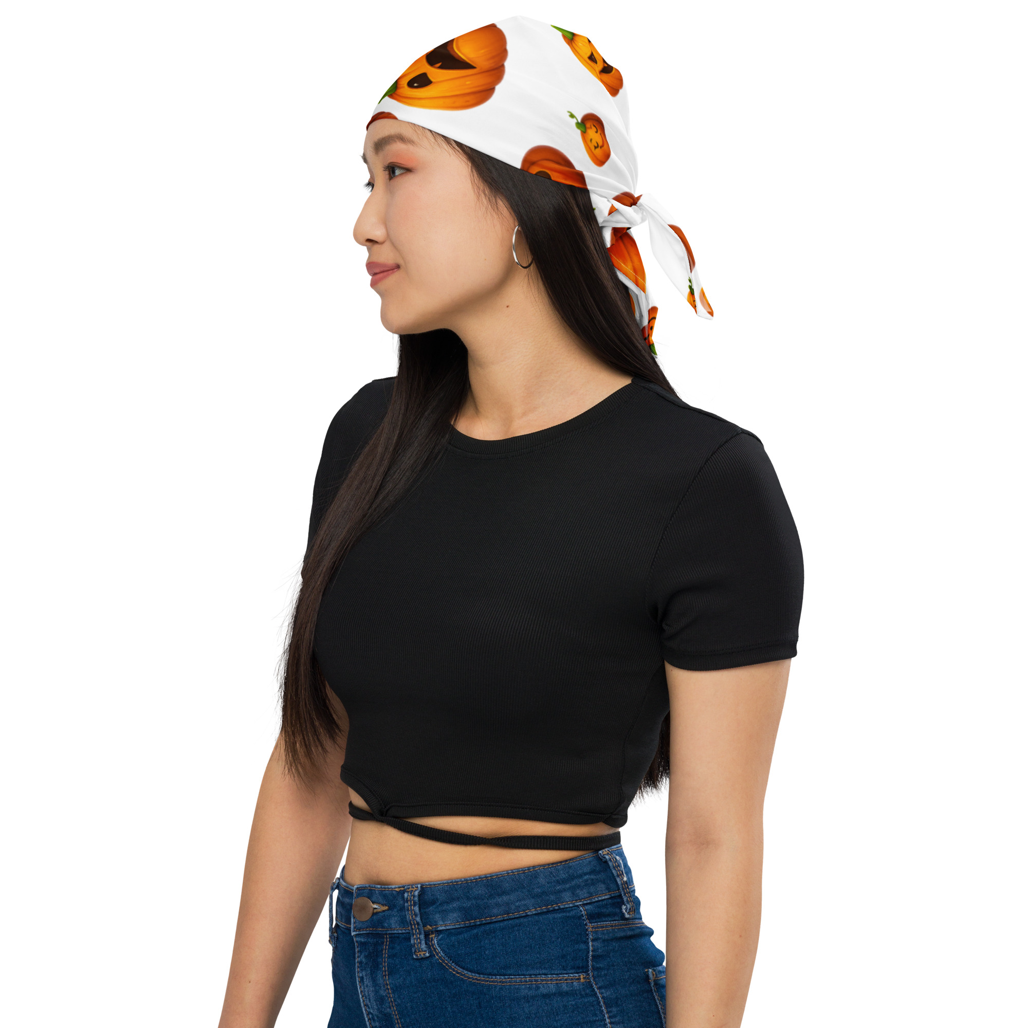 Halloween Pumpkins All-Over Print Bandana