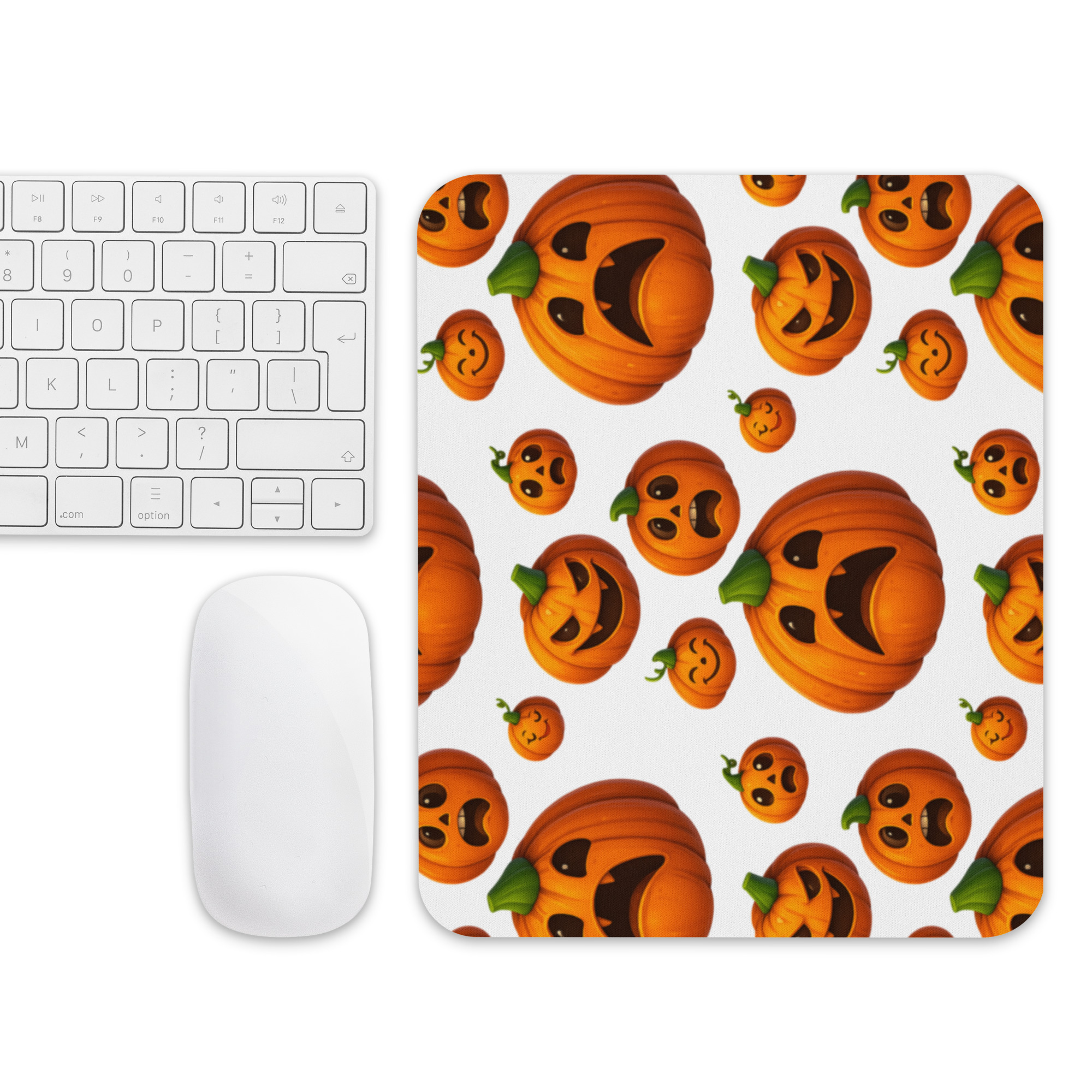 Halloween Pumpkins Mouse Pad rectangular