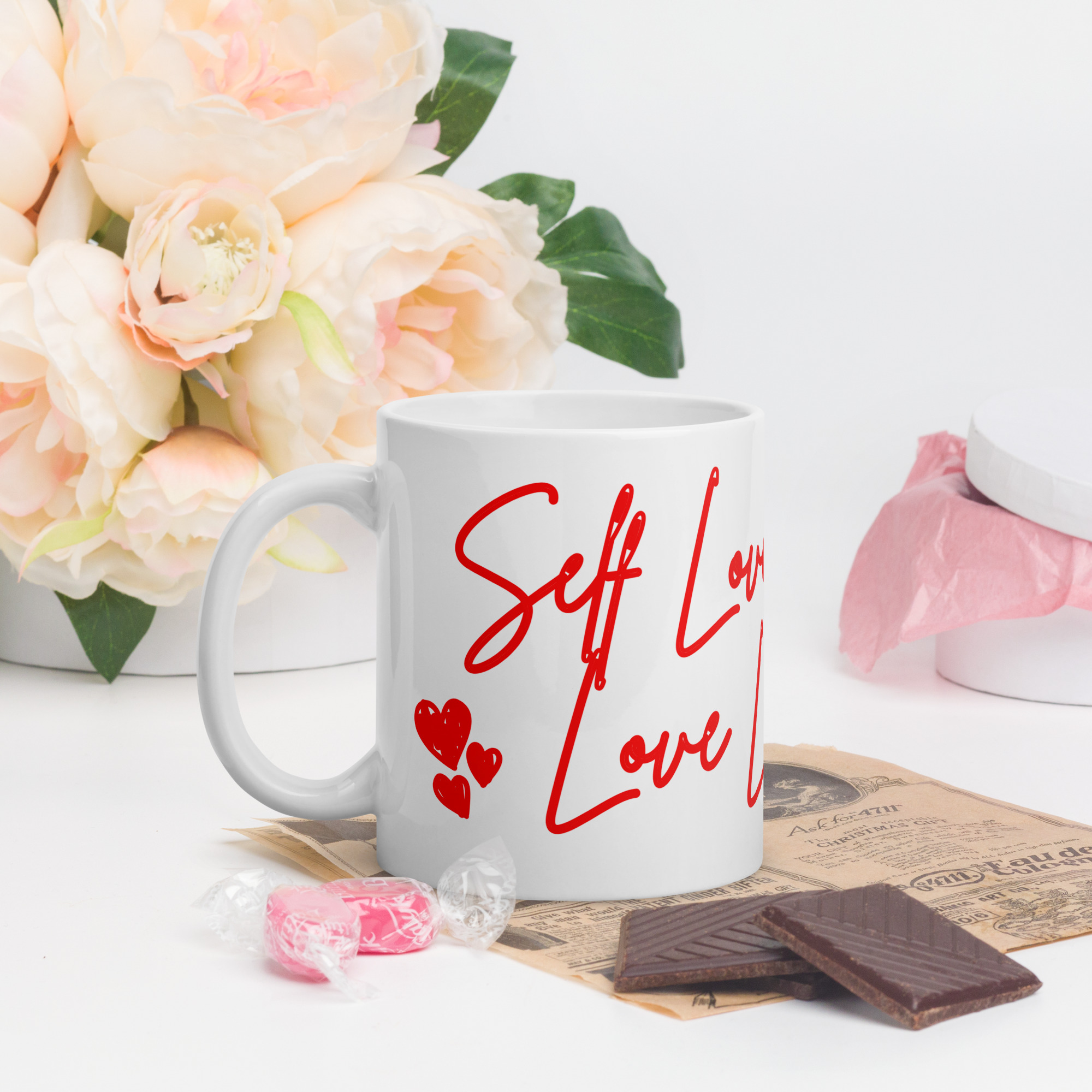 Self-Love Ceramic Mug – “Self Love Is My Love Language” 