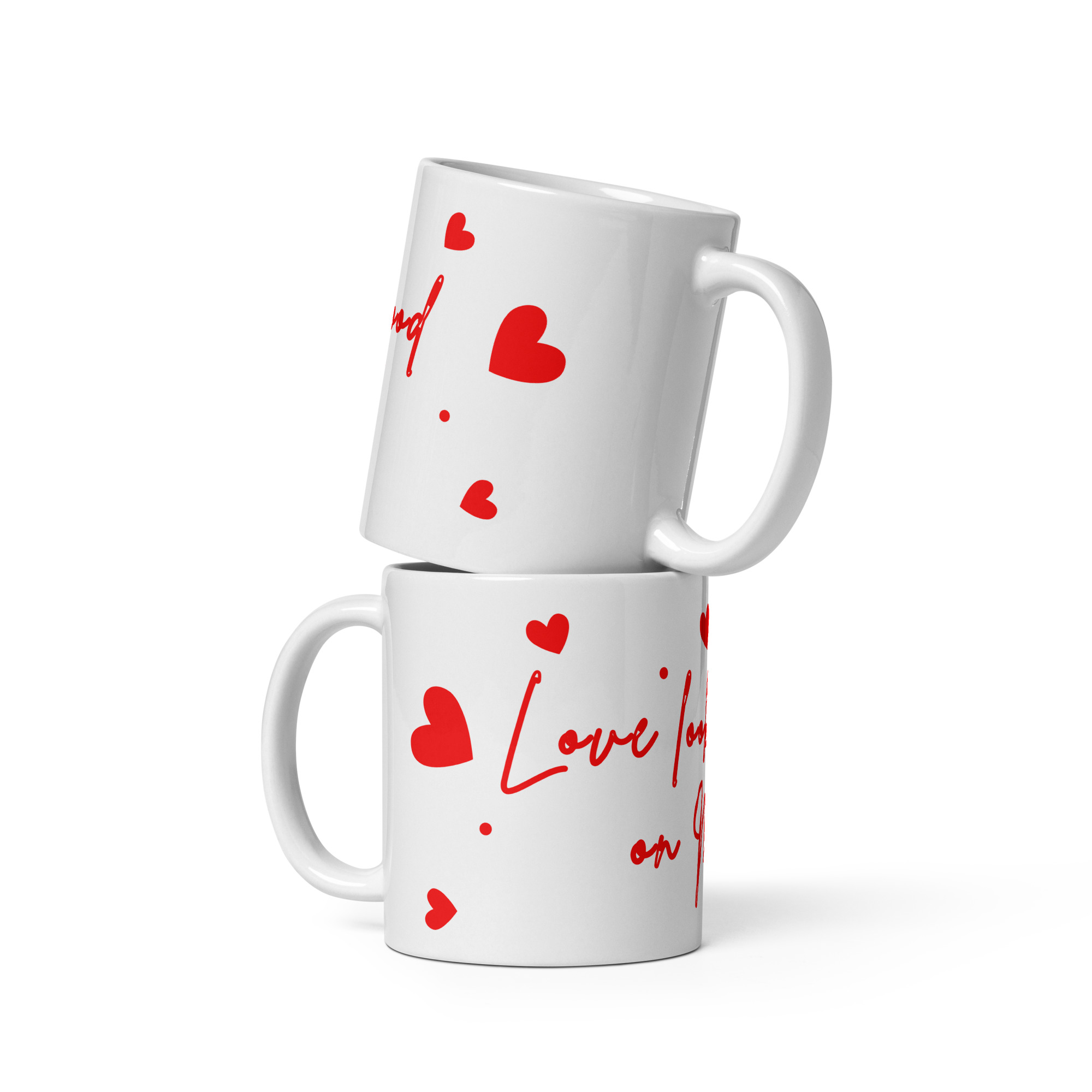 Self-Love Ceramic Mug – “Love Looks Good On Me” 