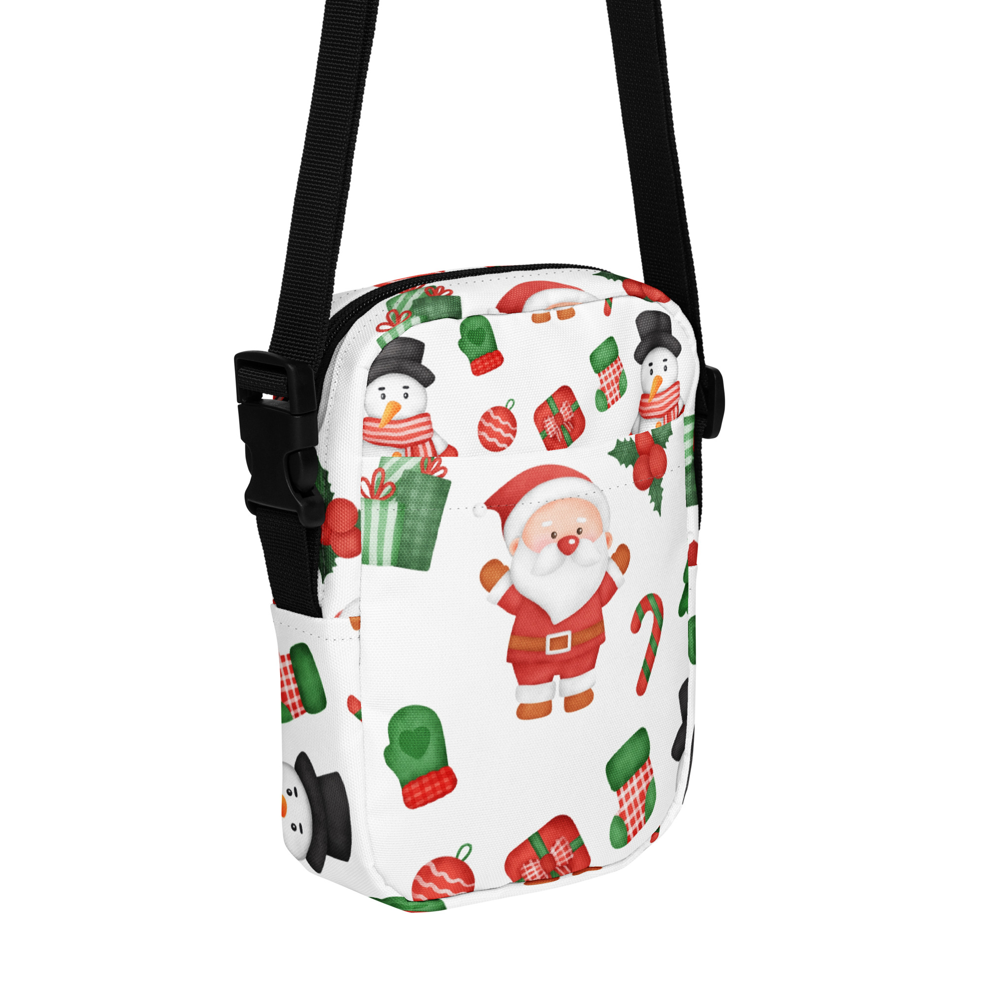 Christmas All-Over Print Crossbody Bag - unisex