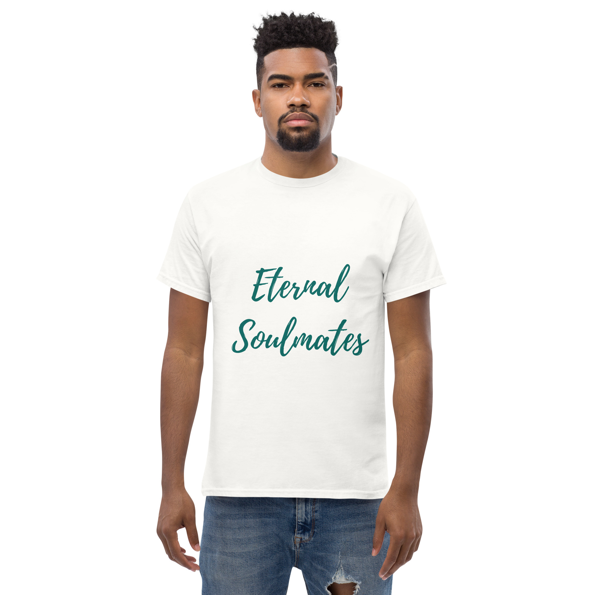 Eternal Soulmates – Unisex Short Sleeve T-Shirt (White)
