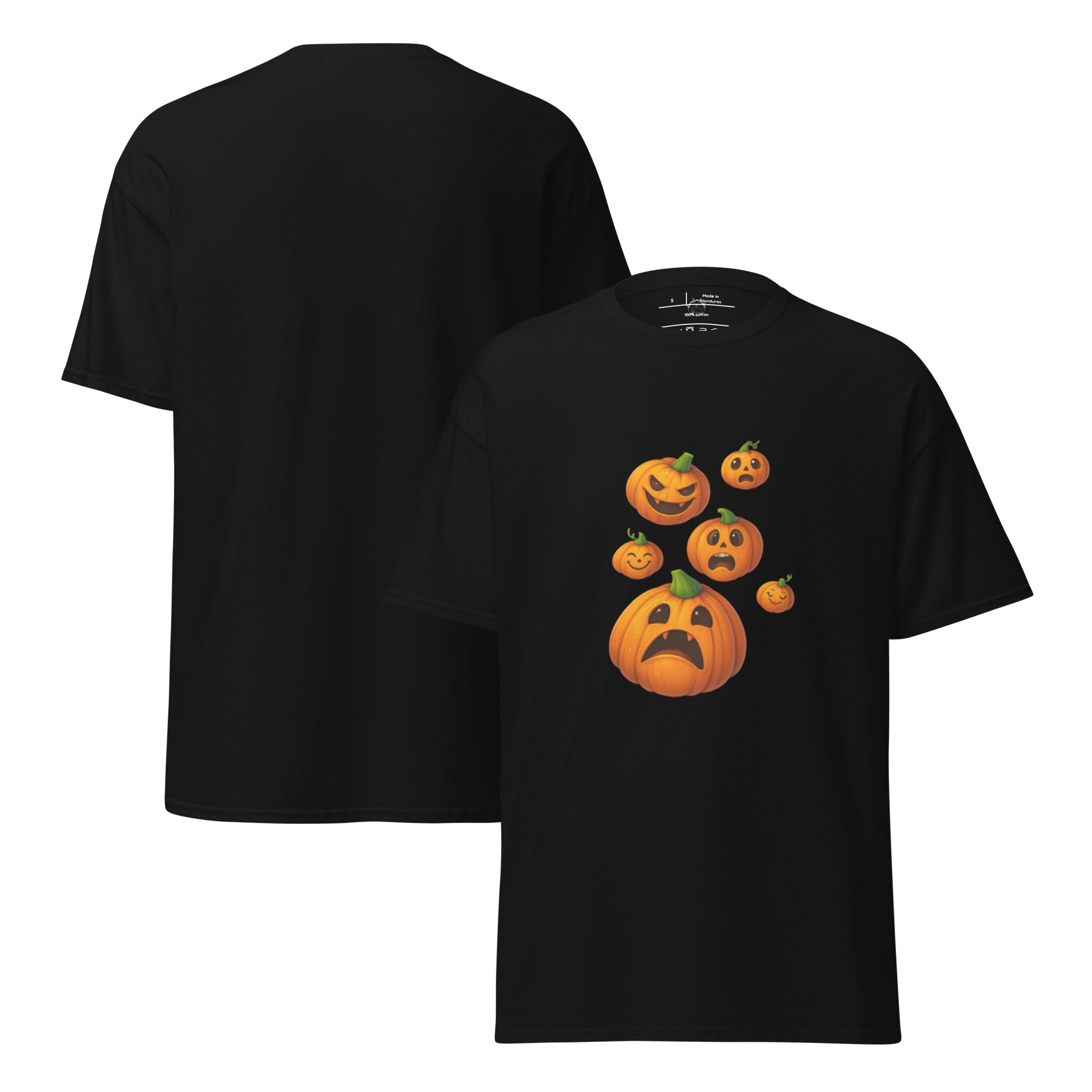  Men’s Pumpkin Halloween T-Shirt 