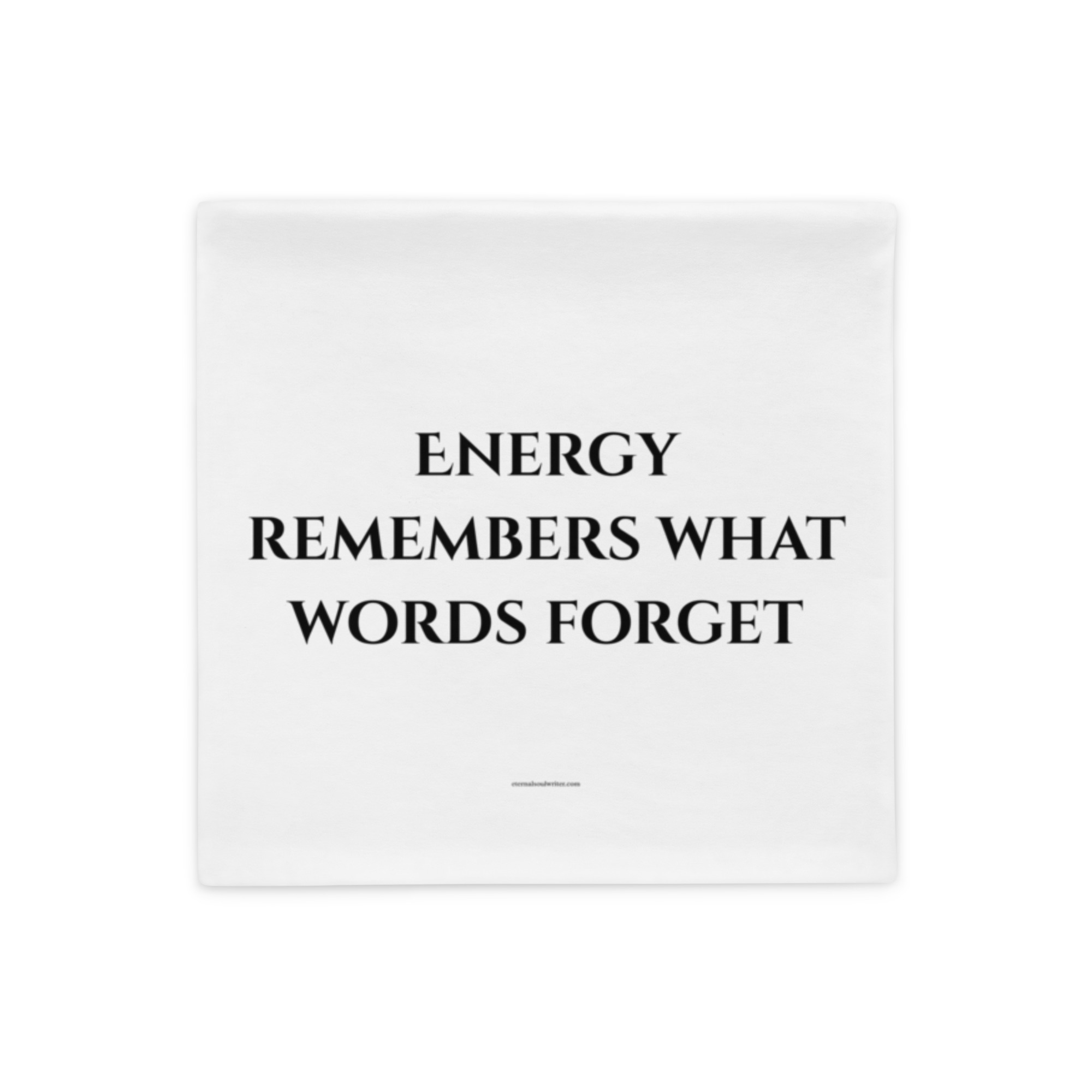 Divine Feminine Pillow Case – Energy Remembers What Words Forget