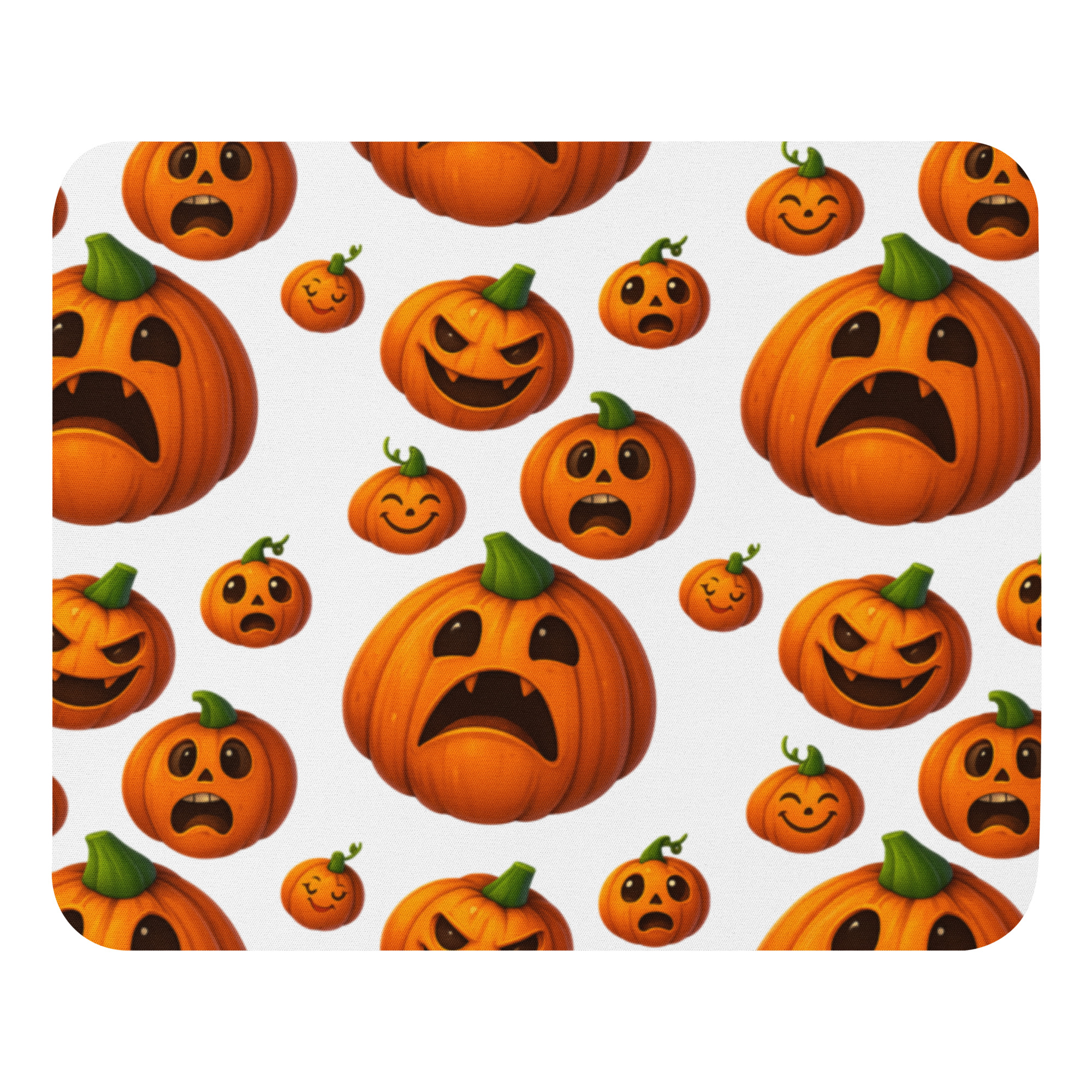 Halloween Pumpkins Mouse Pad rectangular