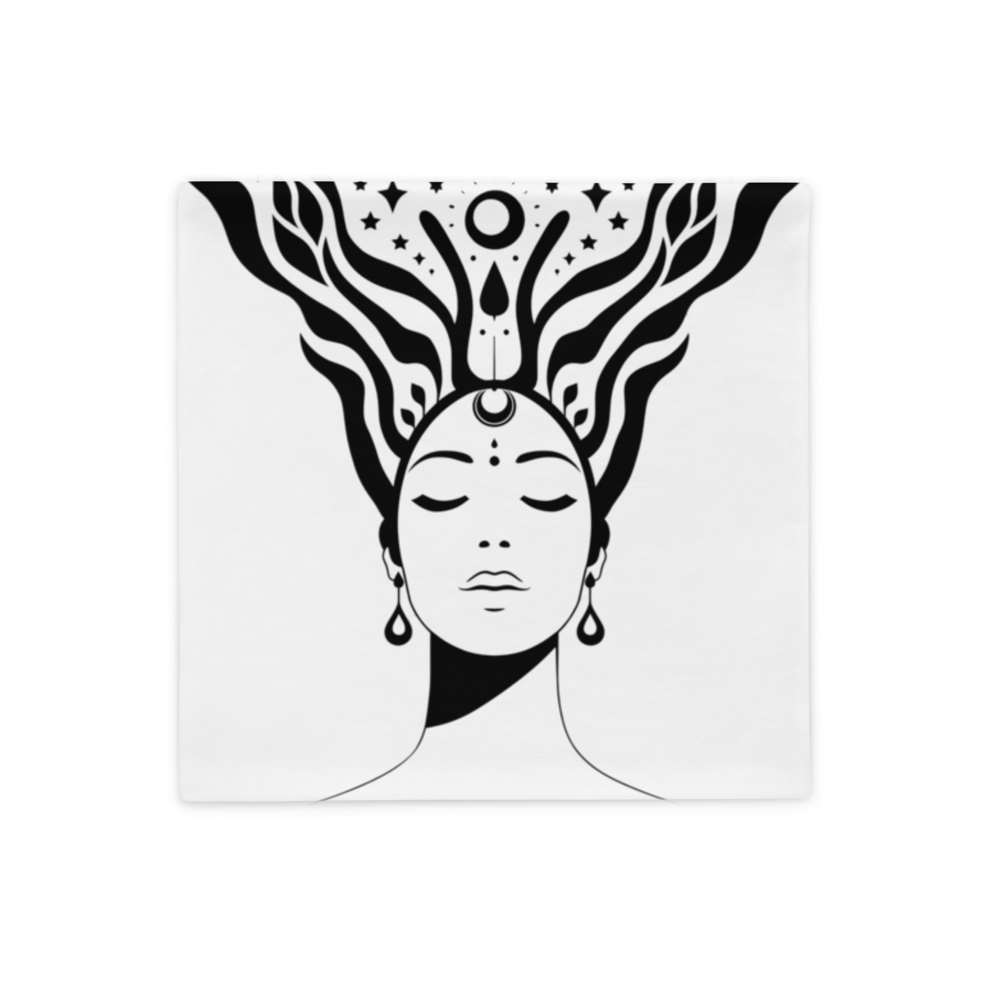 Divine Feminine Pillow Case – I Bloom in Divine Timing