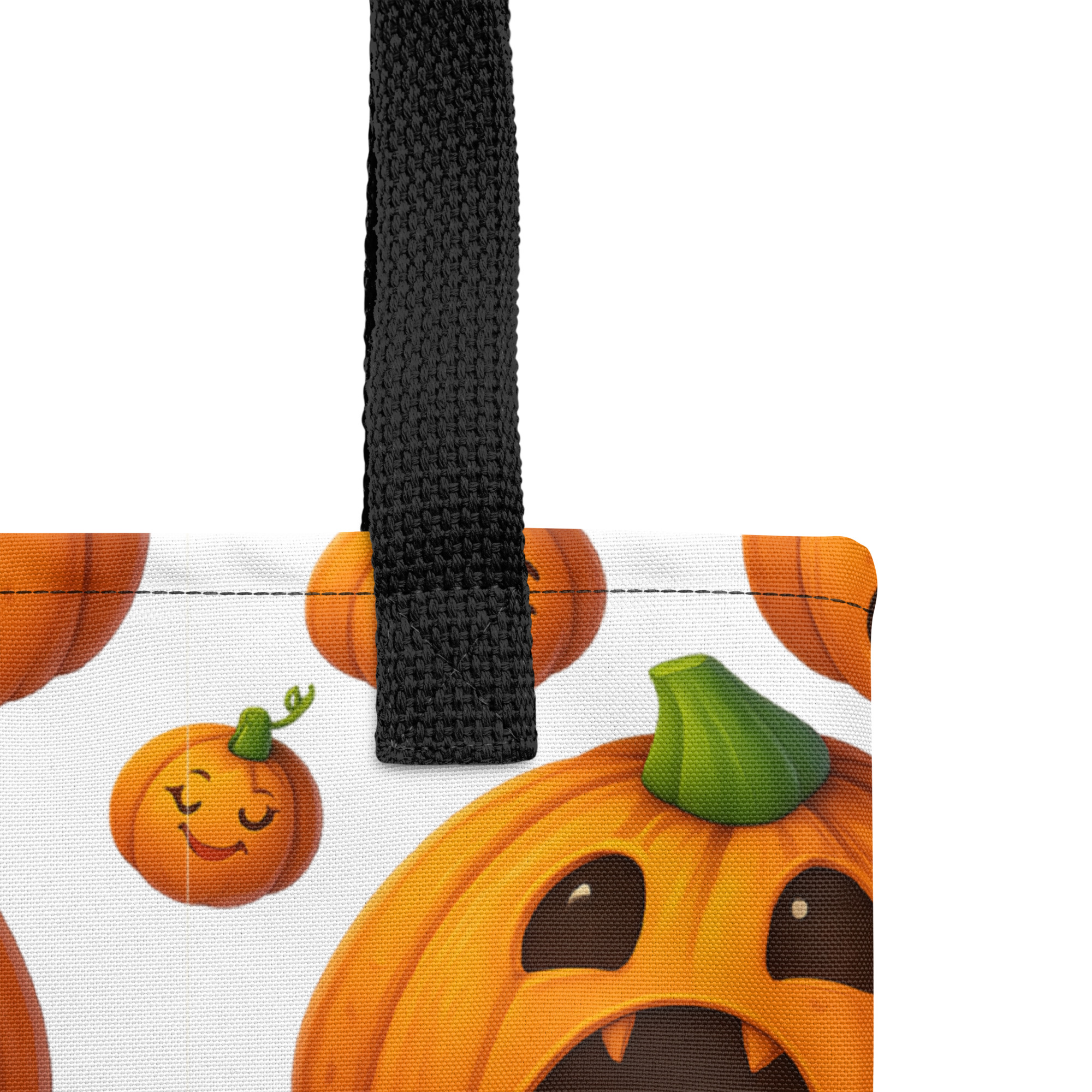 Halloween Pumpkins All-Over Print Tote Bag 