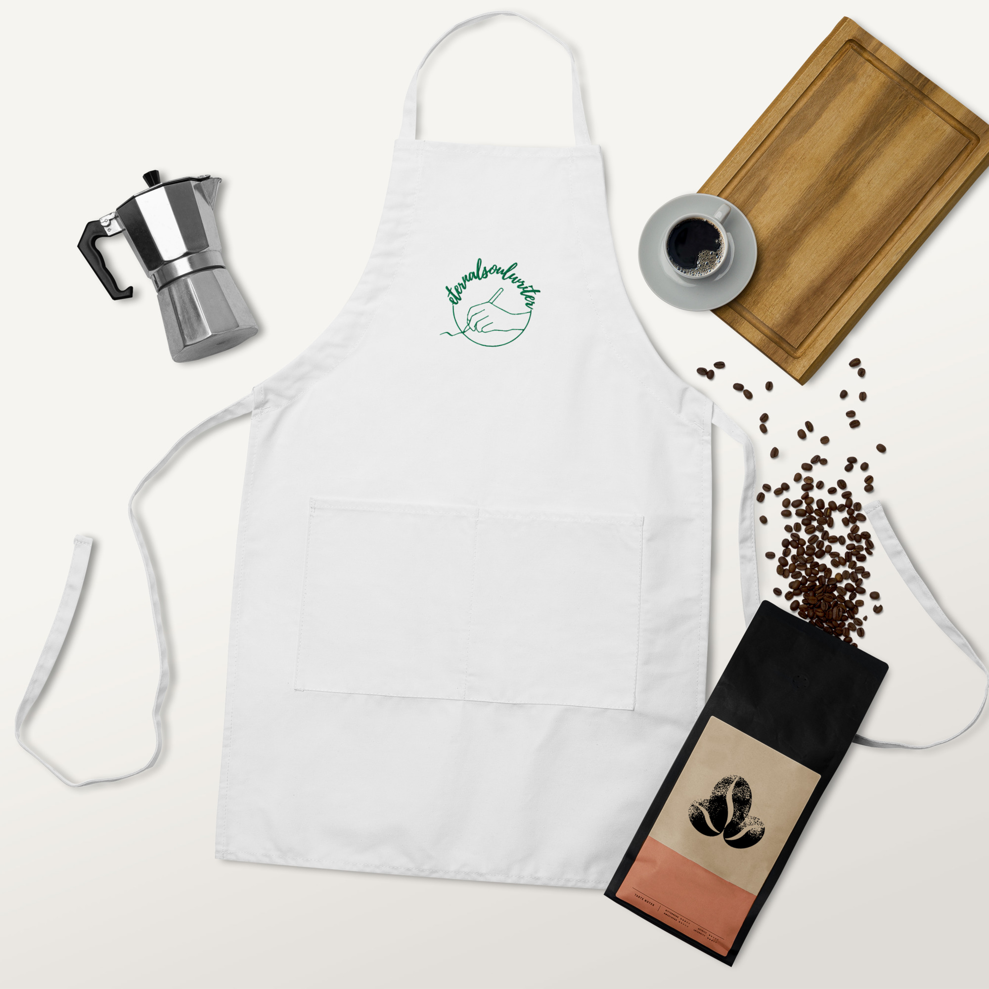 eternalsoulwriter Embroidered Unisex Apron