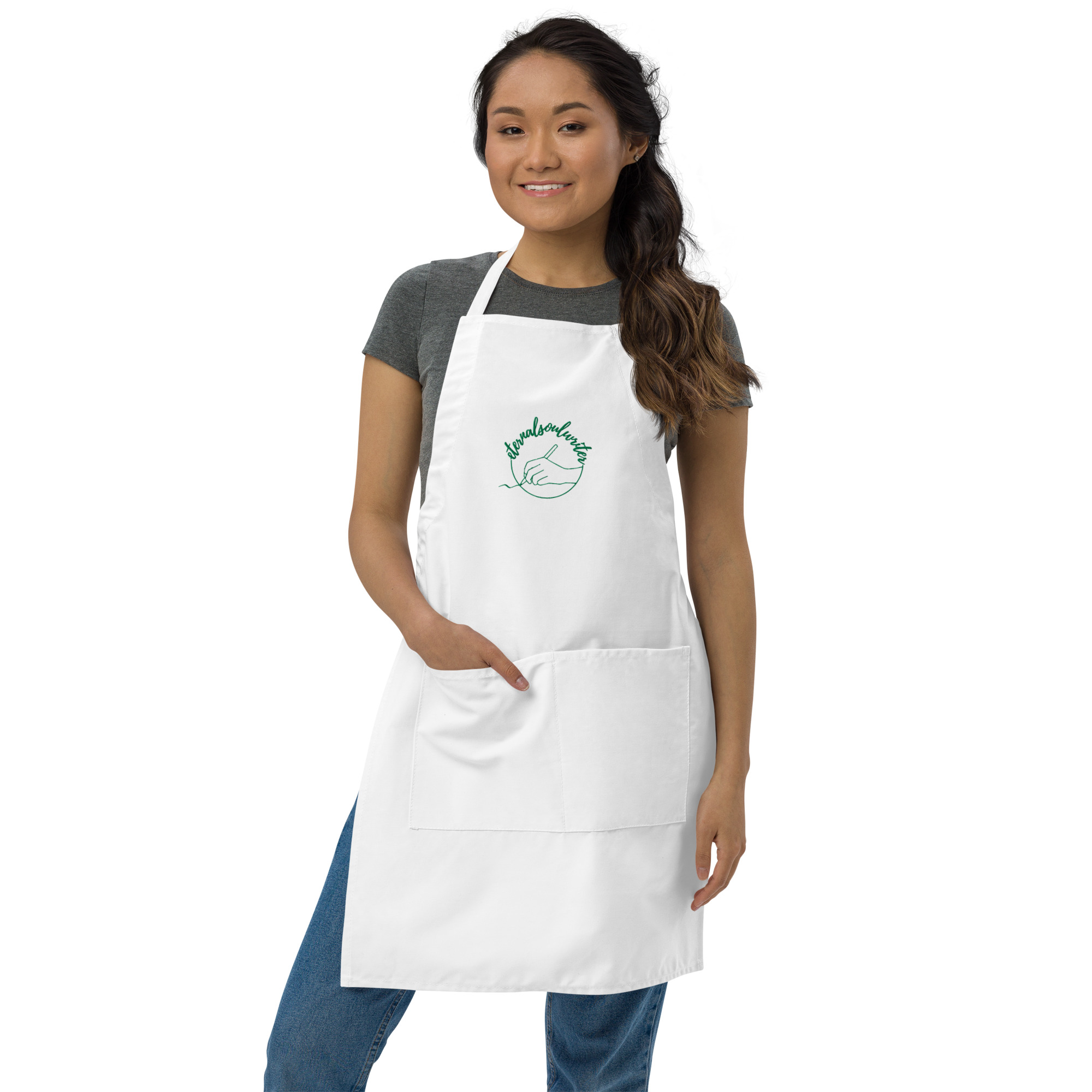 eternalsoulwriter Embroidered Unisex Apron