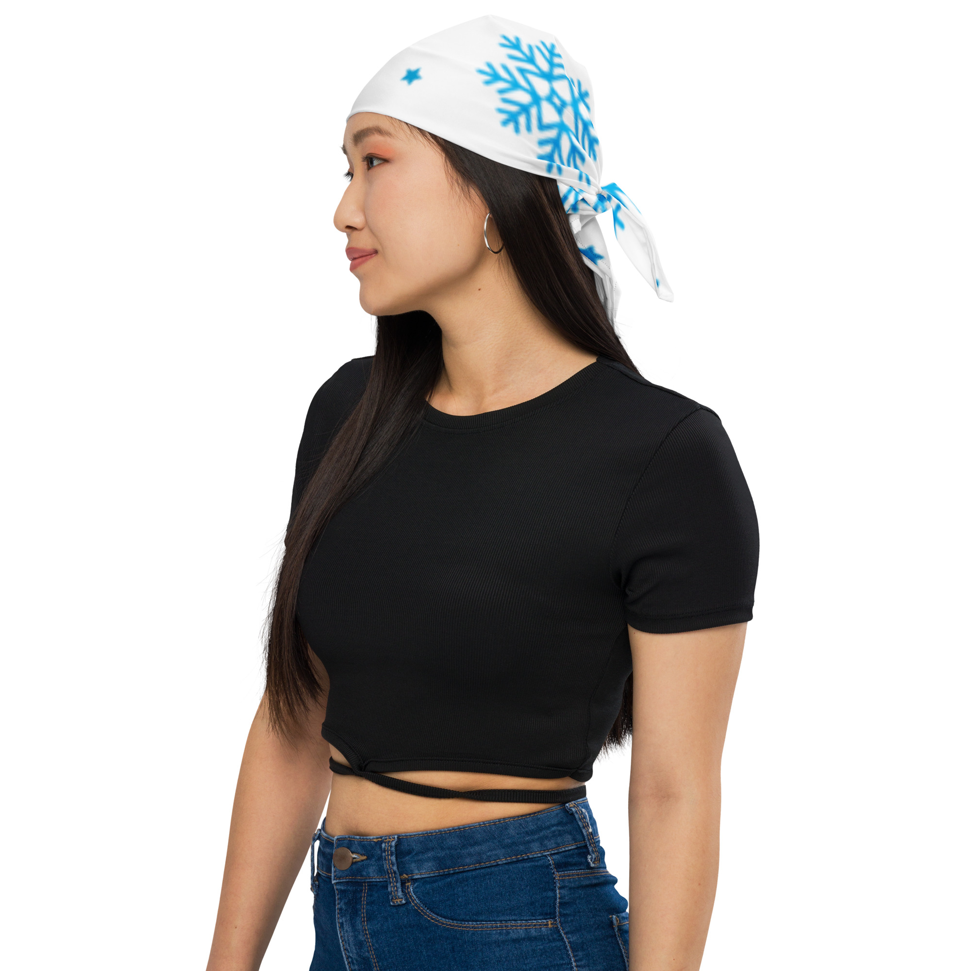  Snowflake Bandana – Unisex
