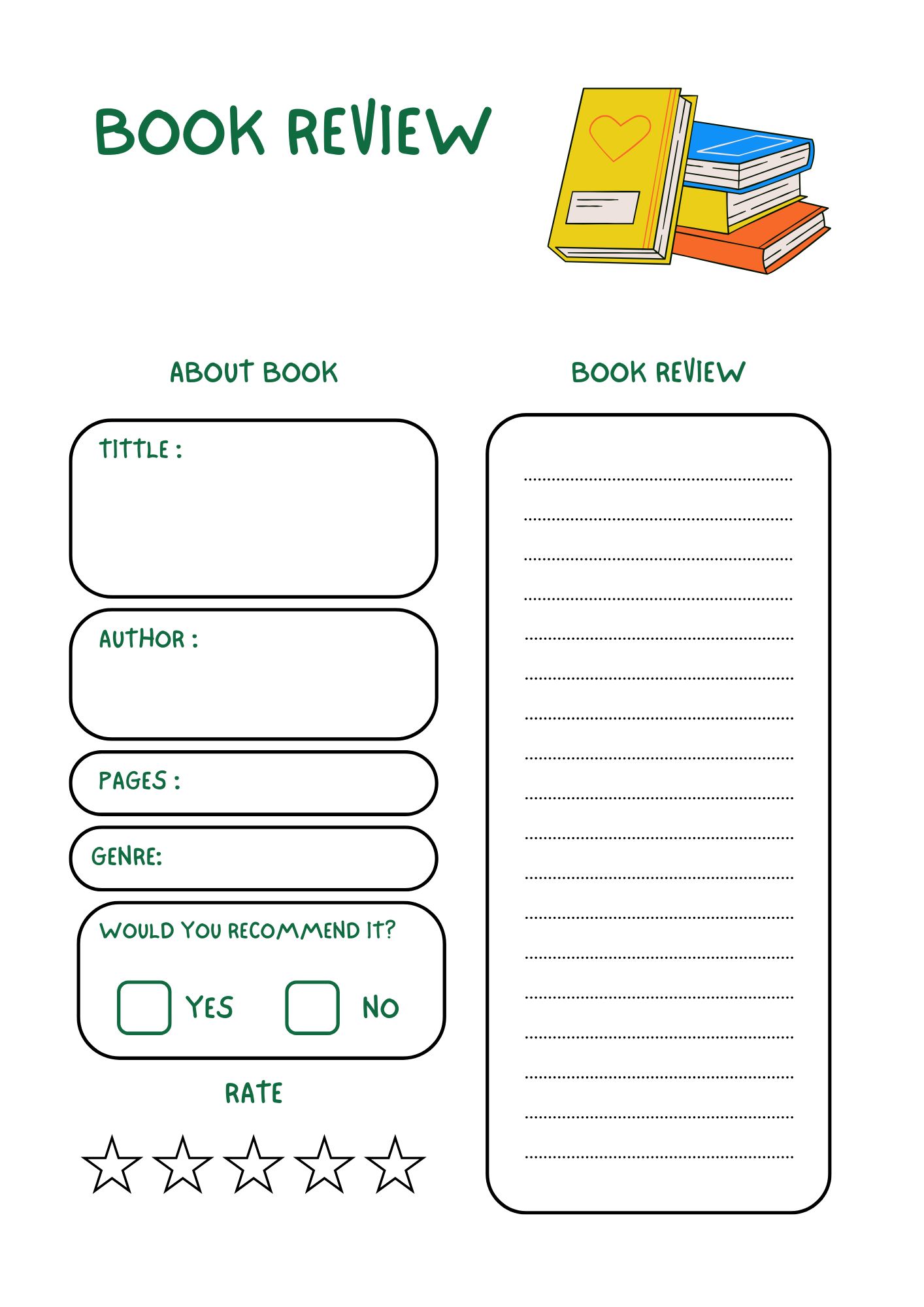 Undated Lime Planner