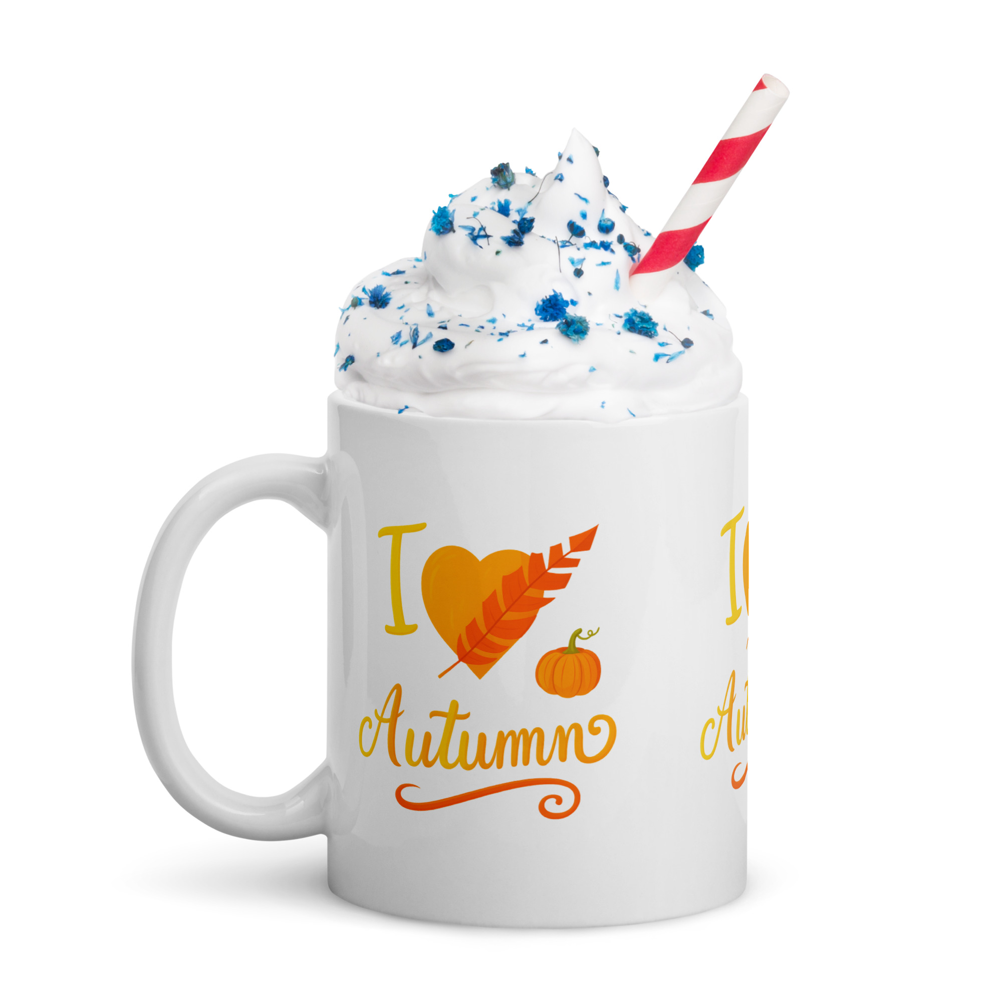 “I Love Autumn” Ceramic Mug 