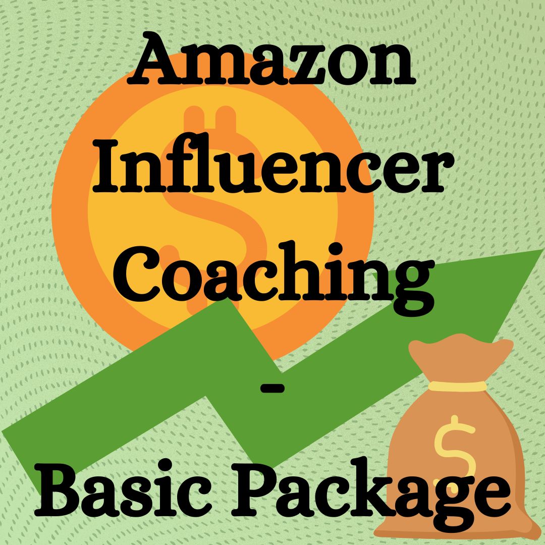 Amazon influencer Coaching for single women - basic package