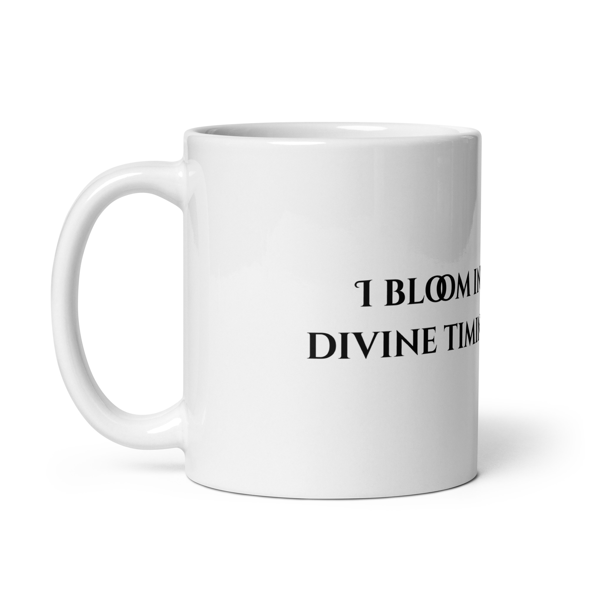 Divine Feminine Mug – I Bloom in Divine Timing