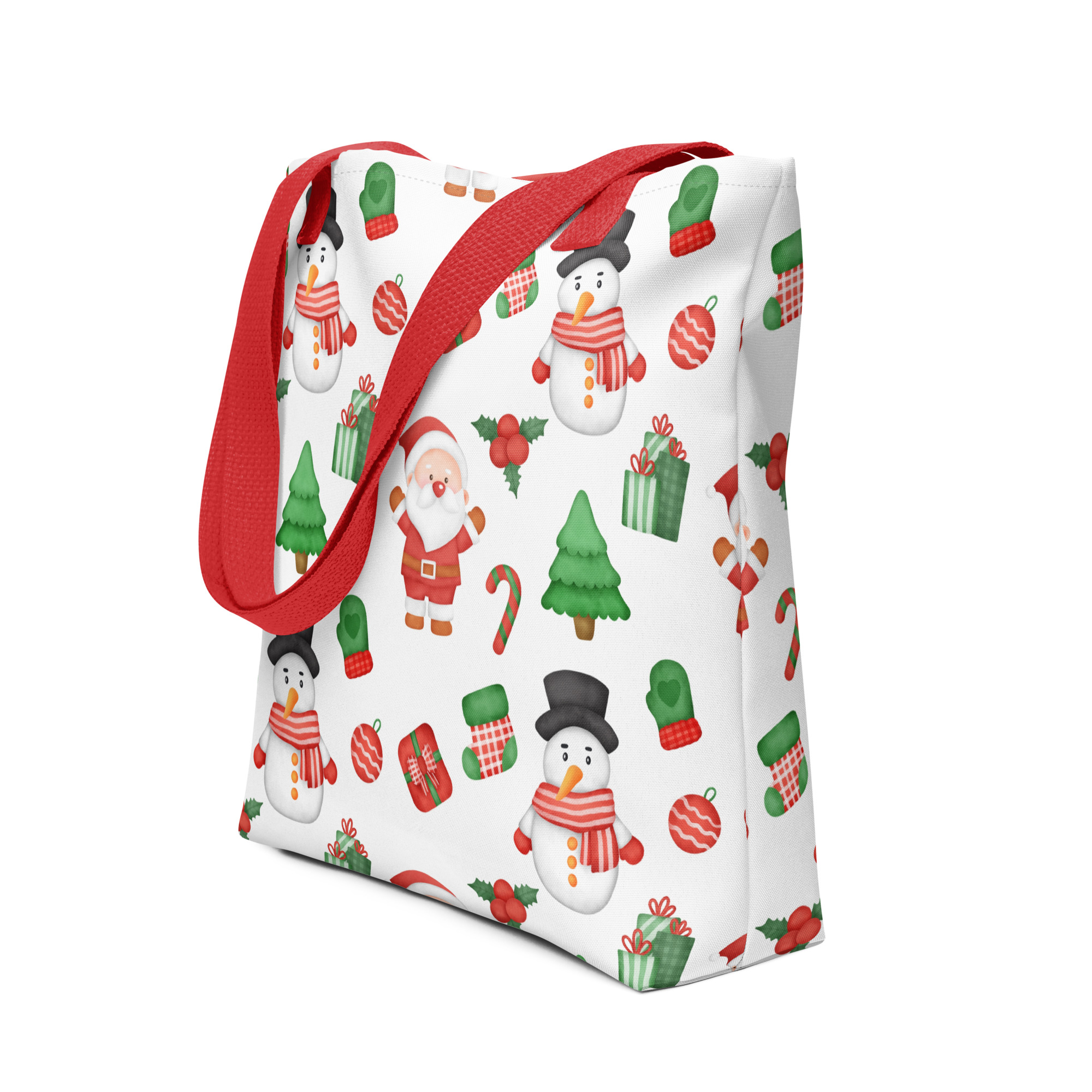 Christmas All-Over Print Tote Bag