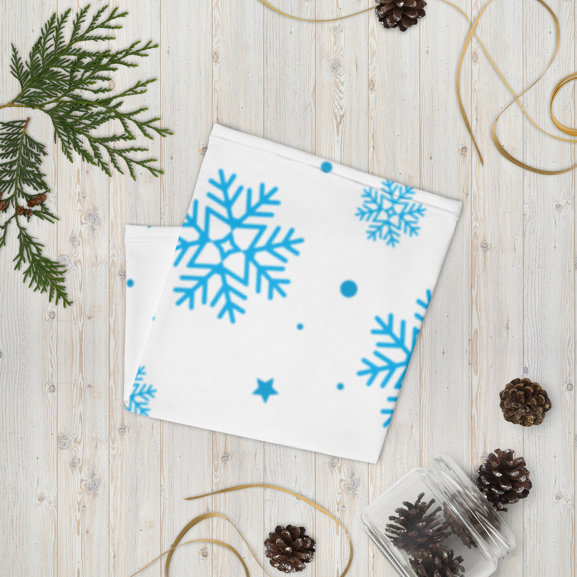  Snowflake Neck Gaiter – Unisex