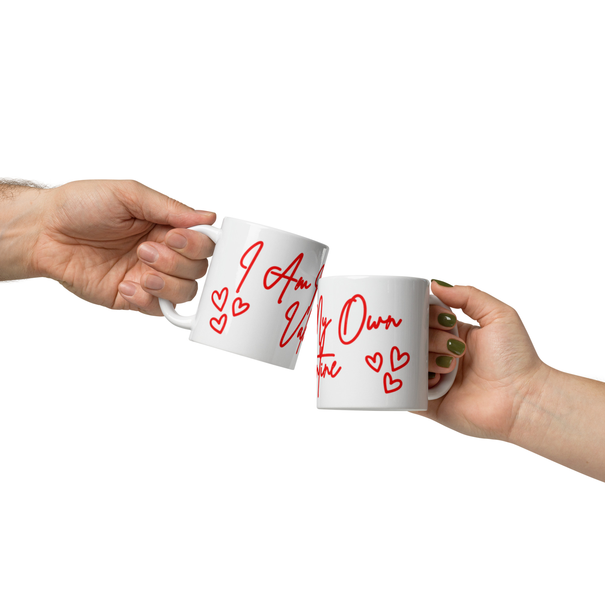 Self-Love Ceramic Mug – “I Am My Own Valentine” 