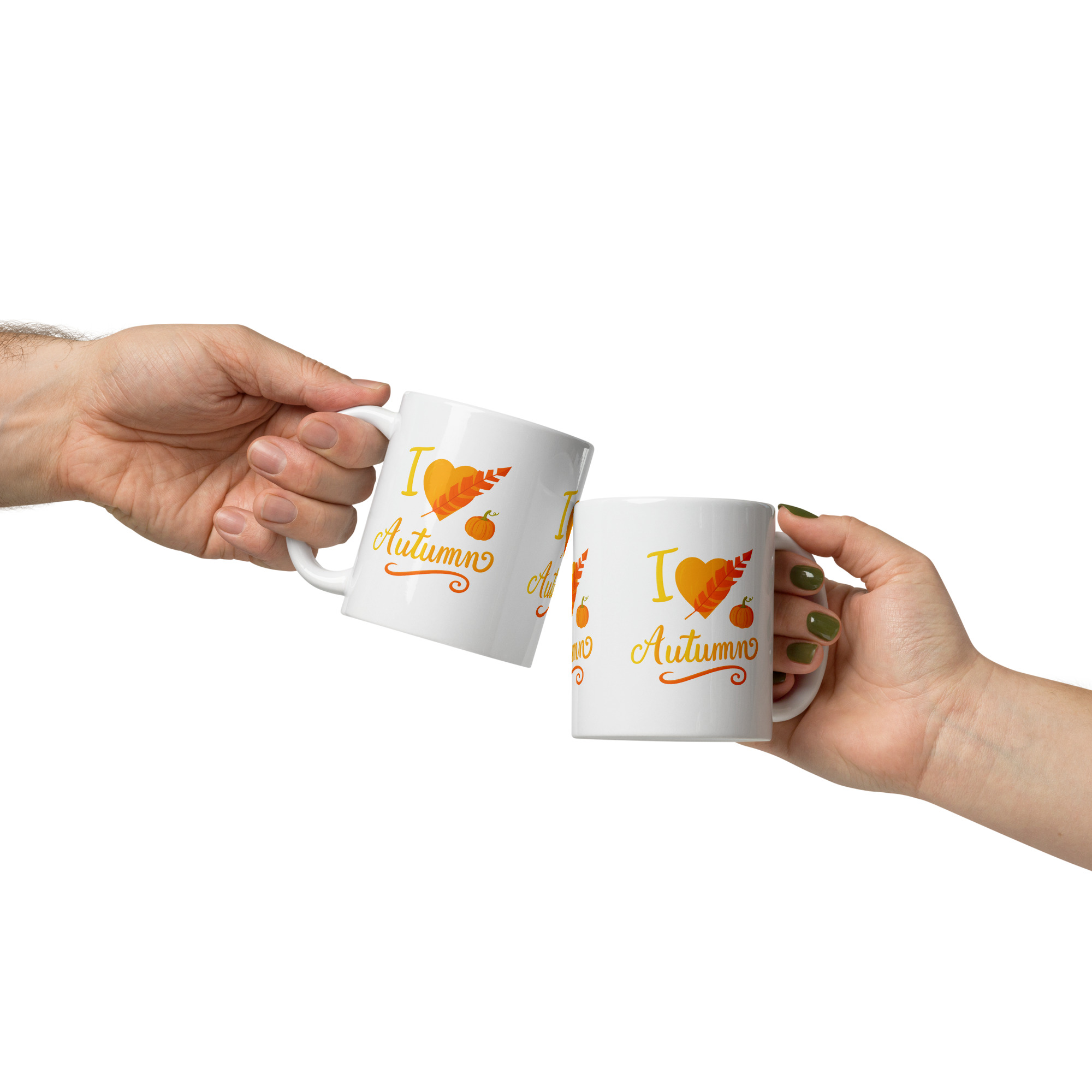 “I Love Autumn” Ceramic Mug 