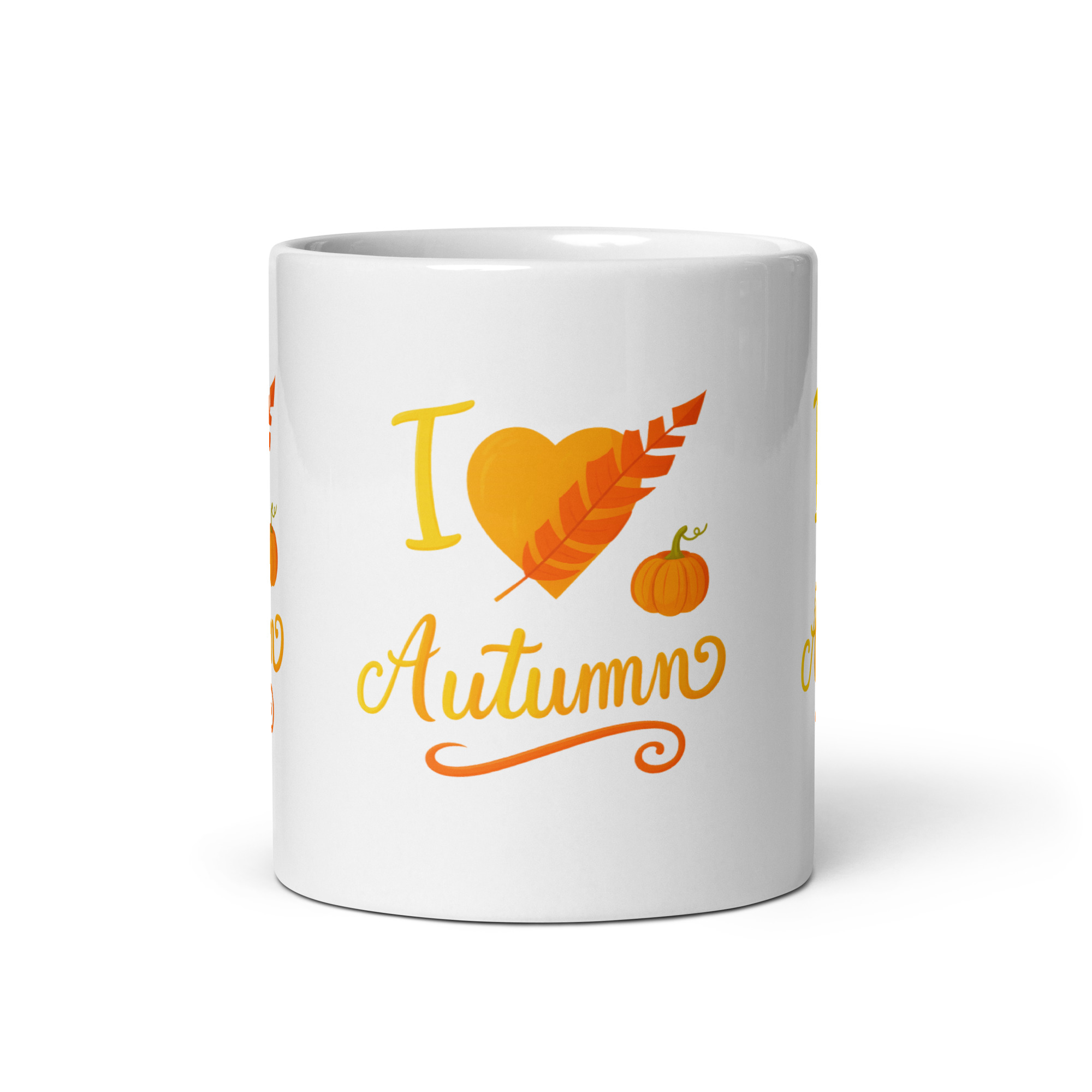 “I Love Autumn” Ceramic Mug 