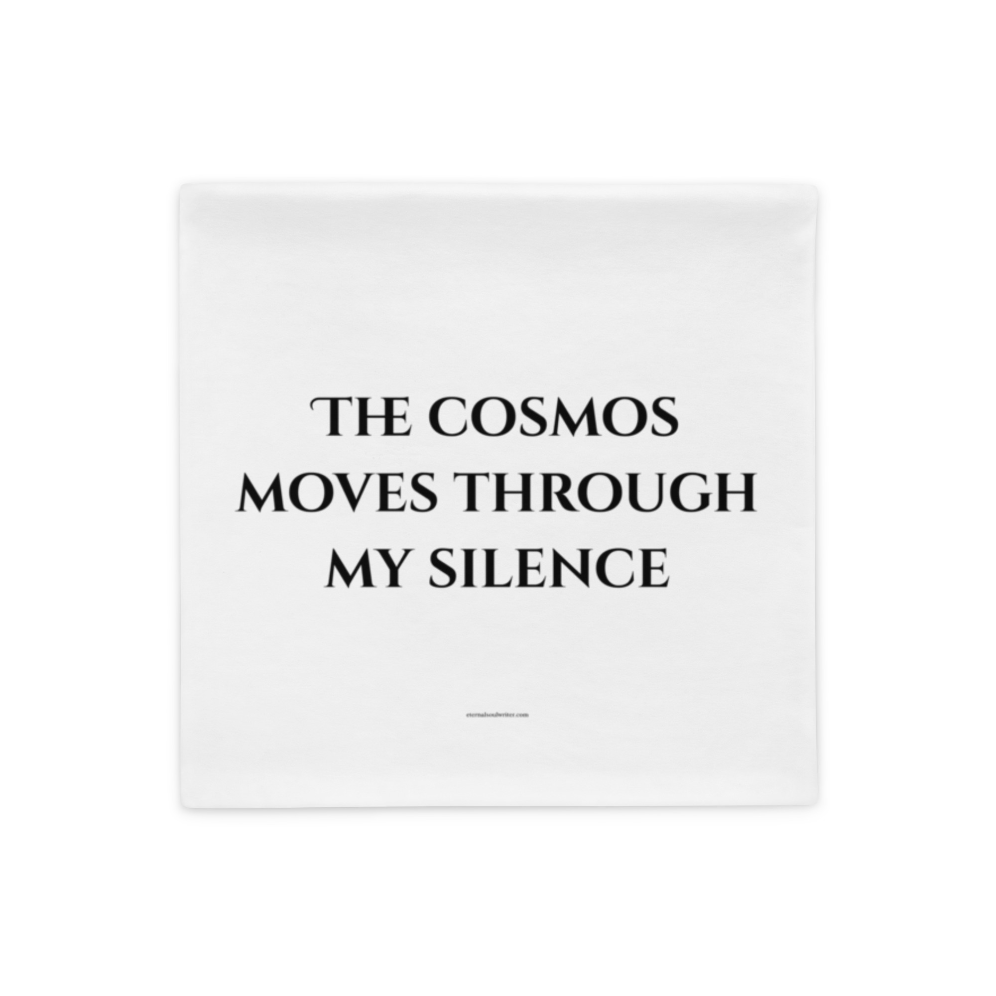 Divine Feminine Pillow Case – The Cosmos Moves Through My Silence