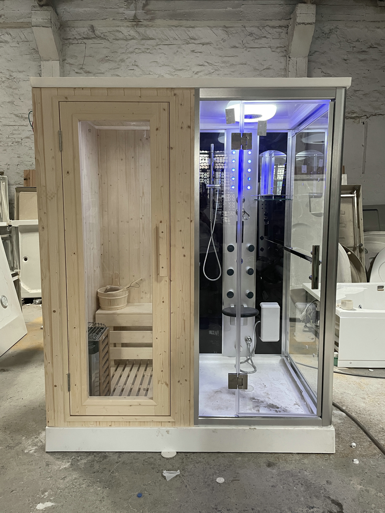 K-7121 Steam & Sauna room